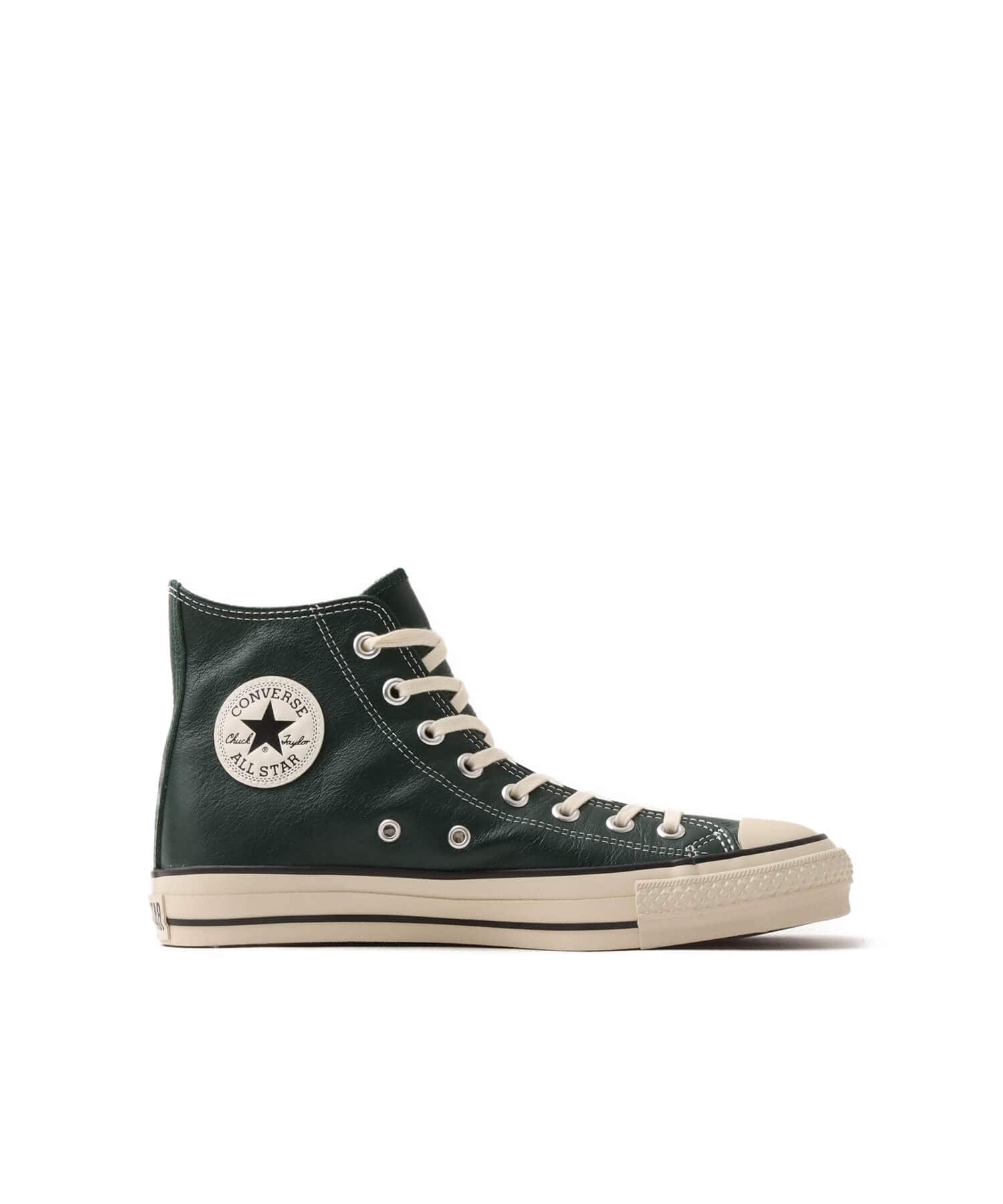 CONVERSE LEATHER ALL STAR J HI DEEP GREENの画像