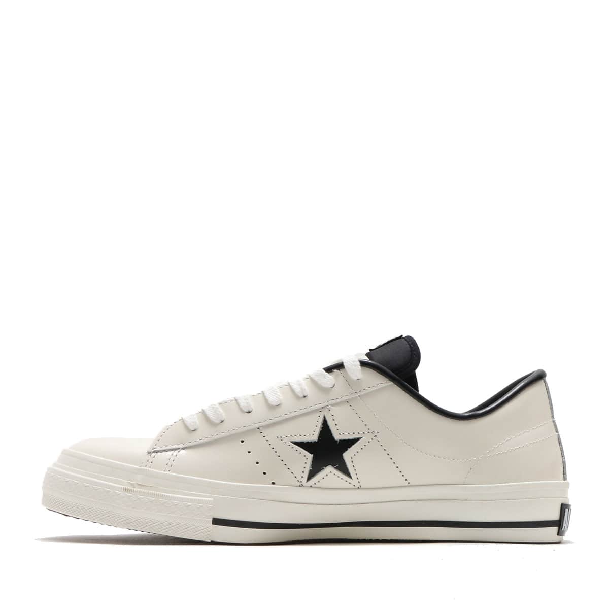 CONVERSE ONE STAR J ホワイト/ブラック の画像