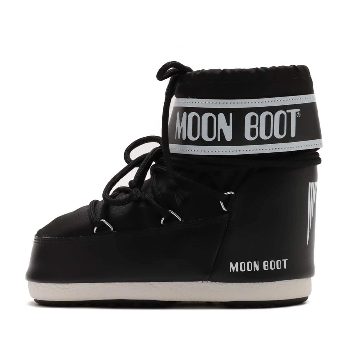 MOON BOOT MB ICON LOW NYLON BLACK 23HO-I