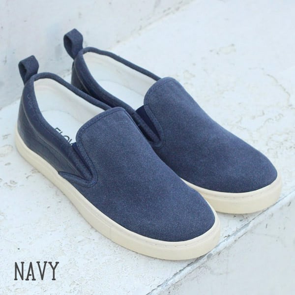 atmos×FLOVE SUEDE SLIP-ON 2色展開の画像