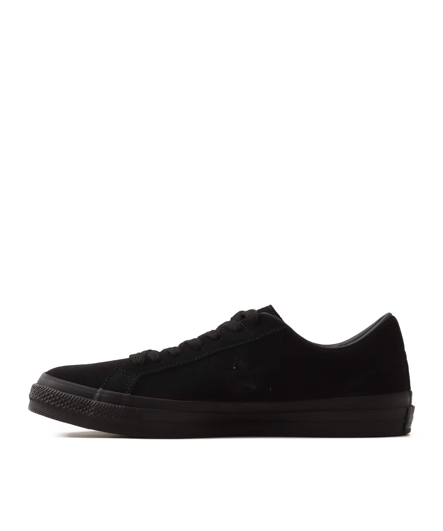 CONVERSE ONE STAR SUEDE  BLACKMONOCHROMEの画像