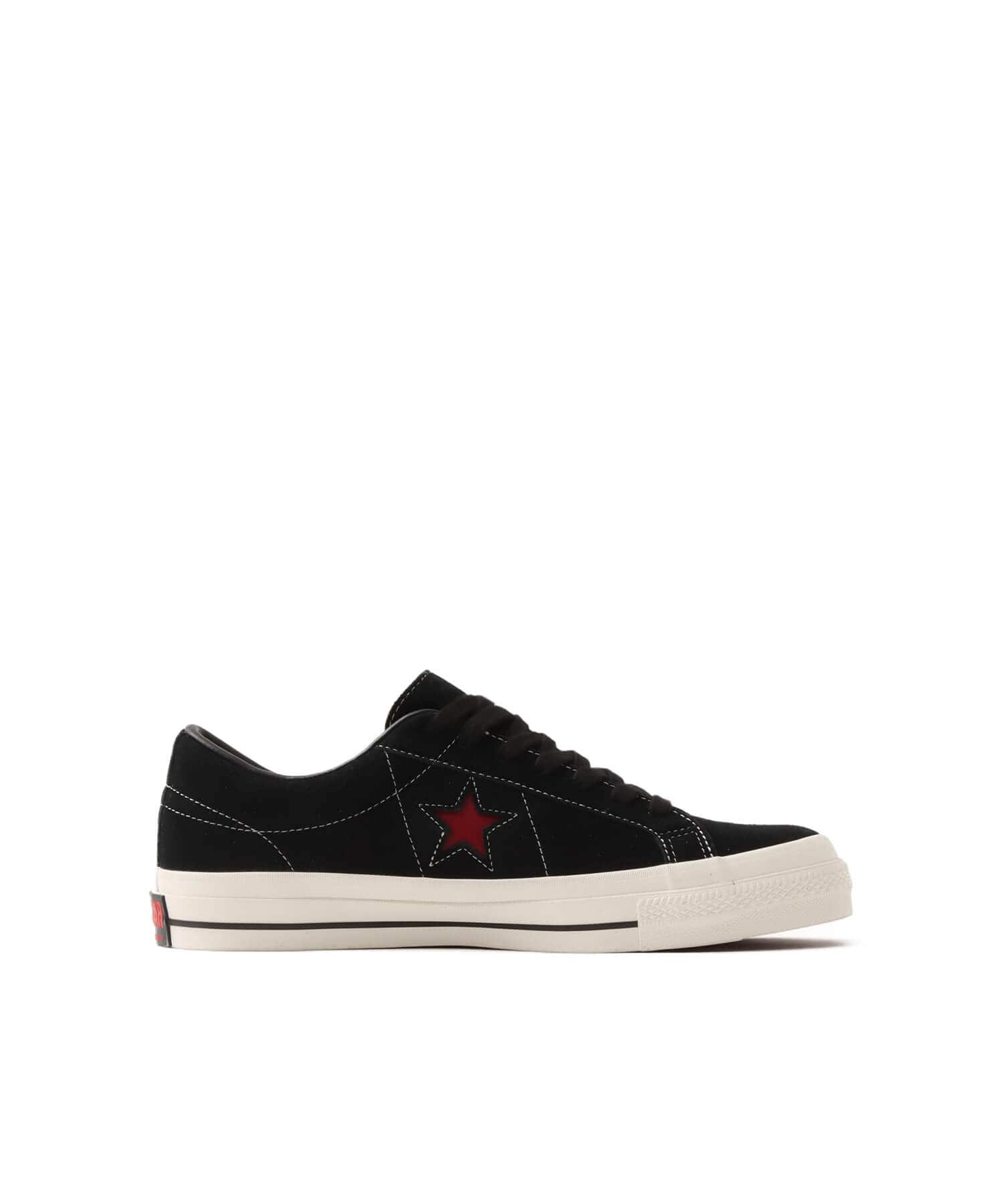 CONVERSE ONE STAR SUEDE / STRANGER THINGS 5 BLACKの画像
