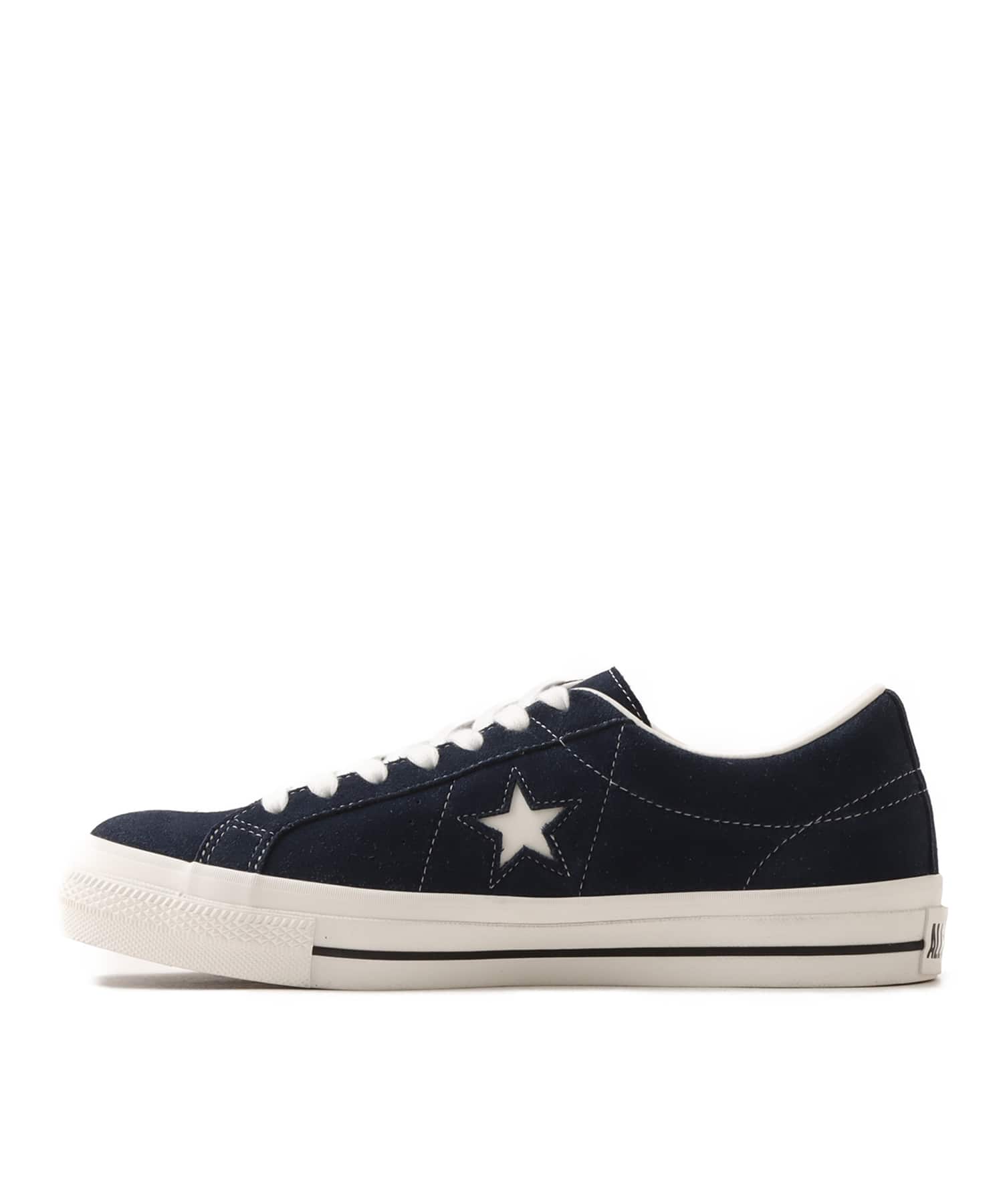 CONVERSE ONE STAR SUEDE  NAVYの画像