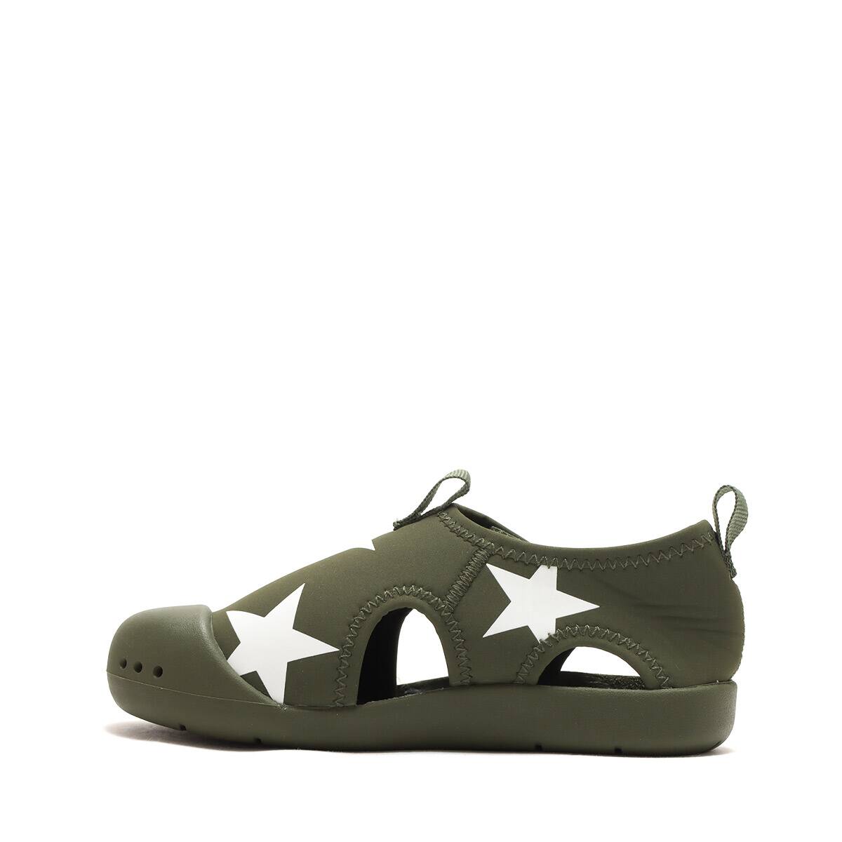 CONVERSE KID'S CVSTAR SANDAL OLIVE 22SS-Iの画像