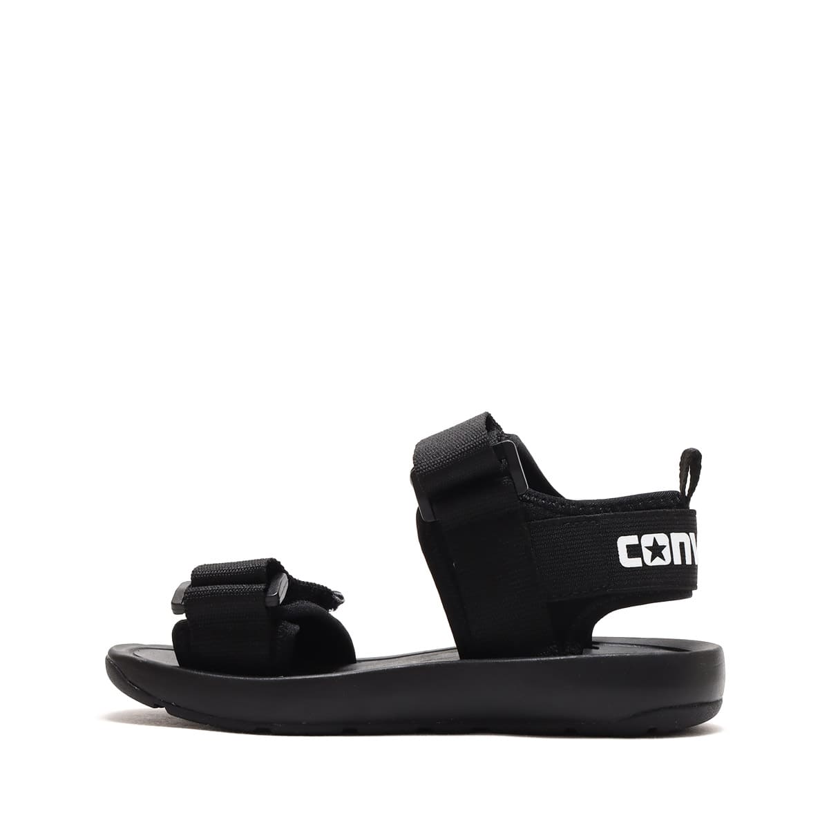 CONVERSE KID'S LOGOSTRAP SANDAL BLACK 22SS-Iの画像