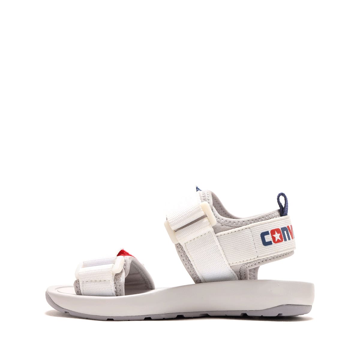 CONVERSE KID'S LOGOSTRAP SANDAL WHITE 22SS-Iの画像