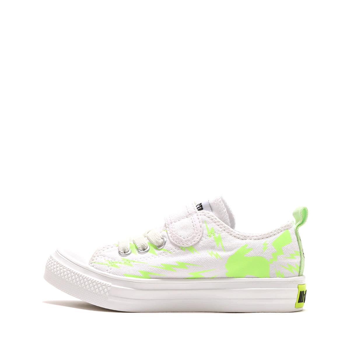 CONVERSE CHILD ALL STAR LIGHT POKEMON V-1 OX WHITE 22SS-Iの画像