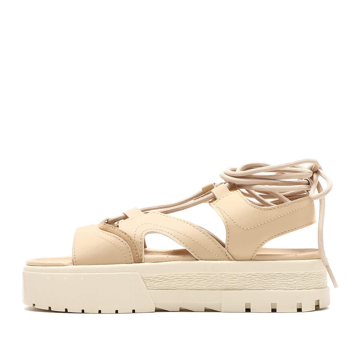 PUMA MAYZE SANDAL LACES WNS GRANOLA/FROSTED IVORY