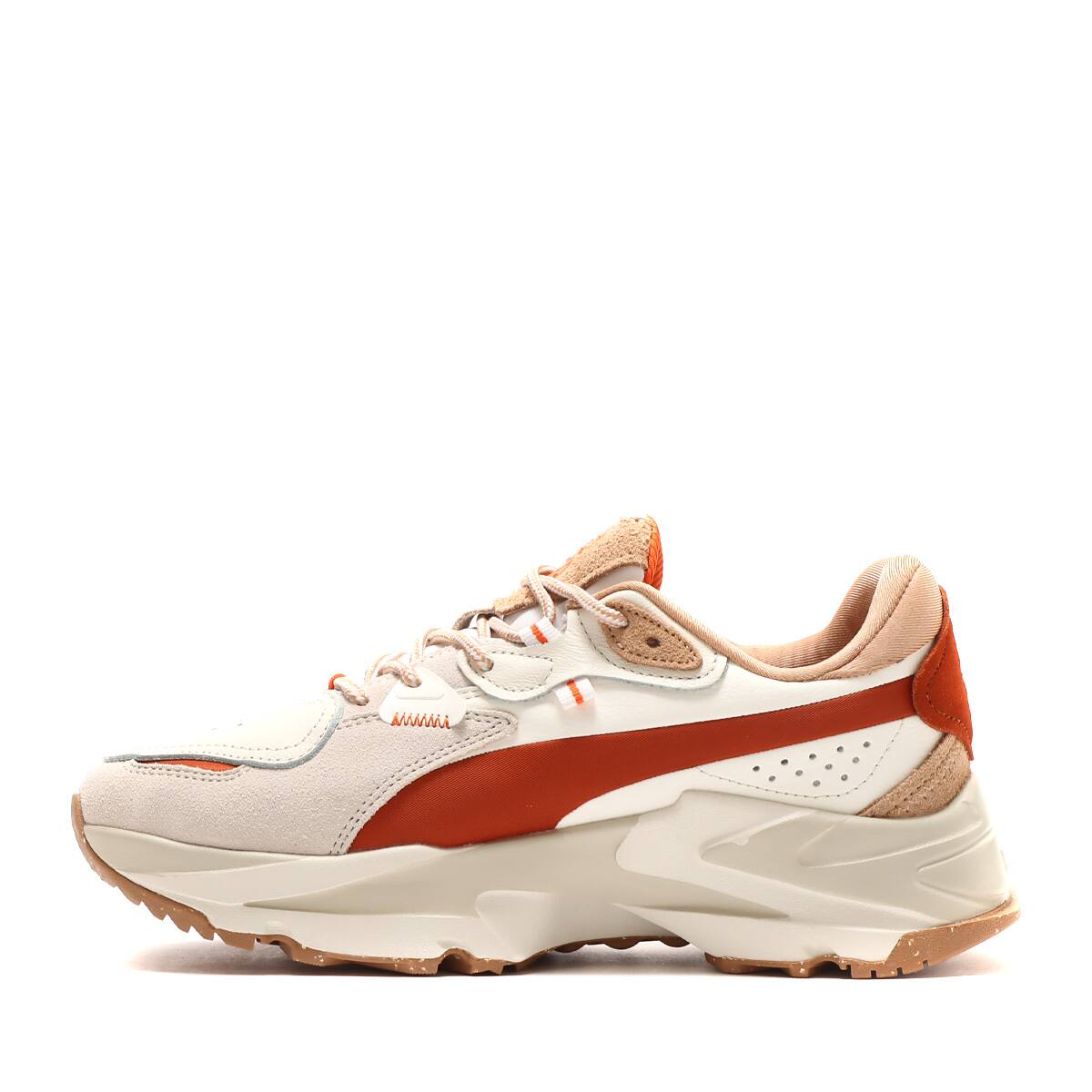 PUMA ORKID WILD WOMEN WNS WORM WHITE/WORM CHESTNUT 23SP-Iの画像