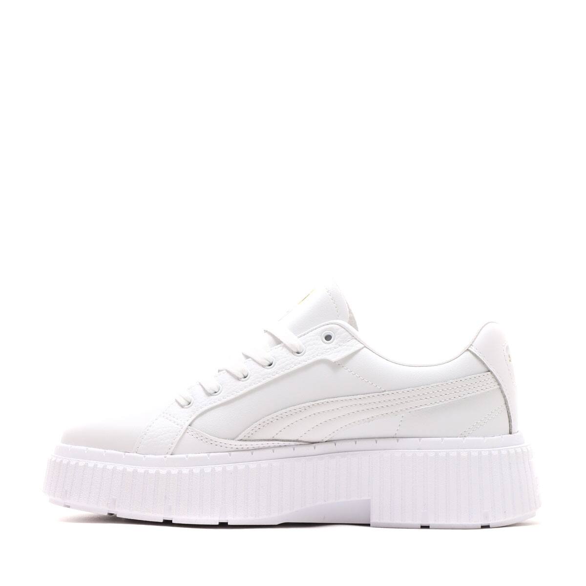 PUMA DINARA LTHR WNS PUMA WHITEの画像