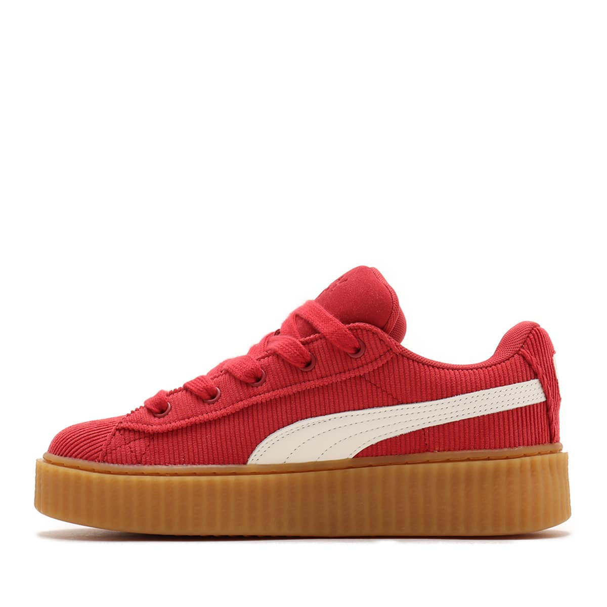 PUMA CREEPER PHATTY CORDUROY CLUB RED-WARM WHITE-GUMの画像