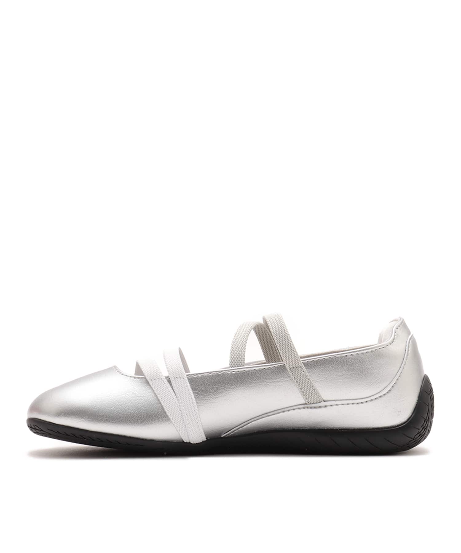PUMA SPEEDCAT BALLET METALLIC WNS PUMA SILVER-PUMA WHITEの画像