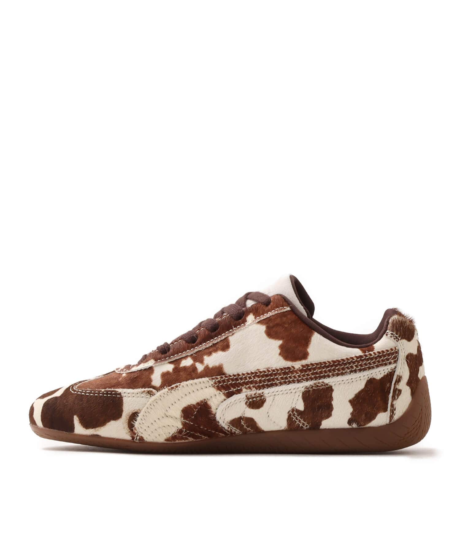 PUMA SPEEDCAT COW WNS CHOCOLATE BROWN-GUMの画像