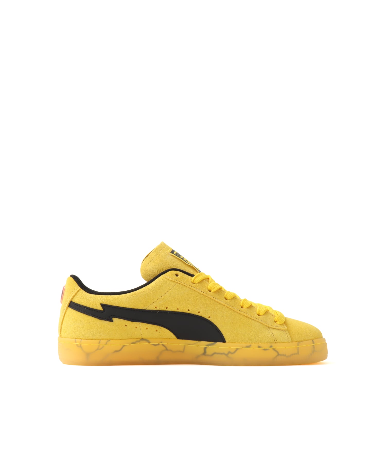 PUMA SUEDE PIKACHU ENERGIZING YELLOW-PUMA BLACKの画像