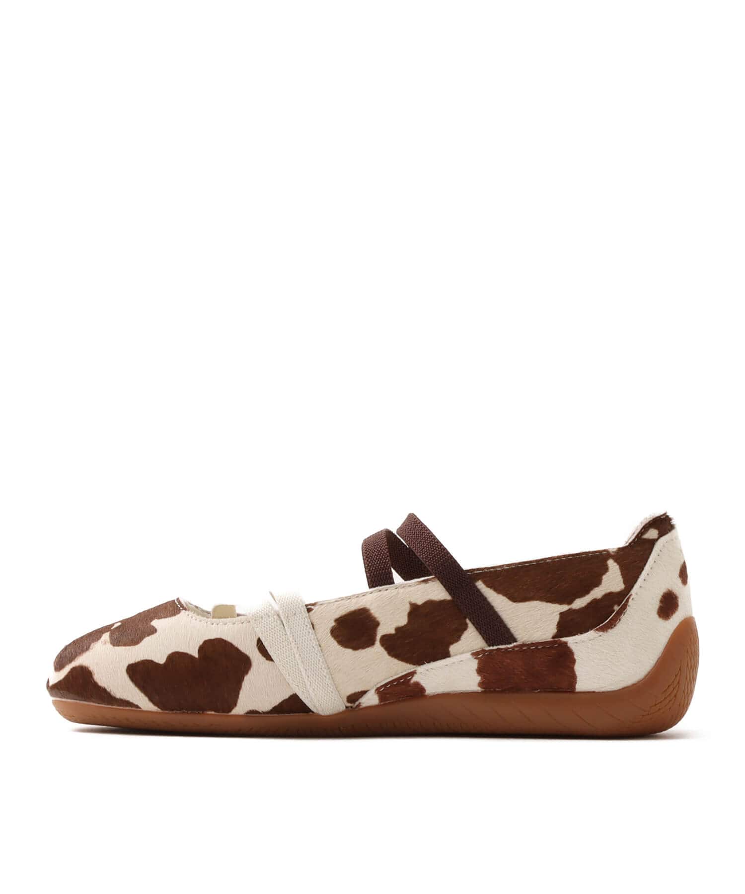 PUMA SPEEDCAT BALLET COW WNS CHOCOLATE BROWN-WARM WHITEの画像