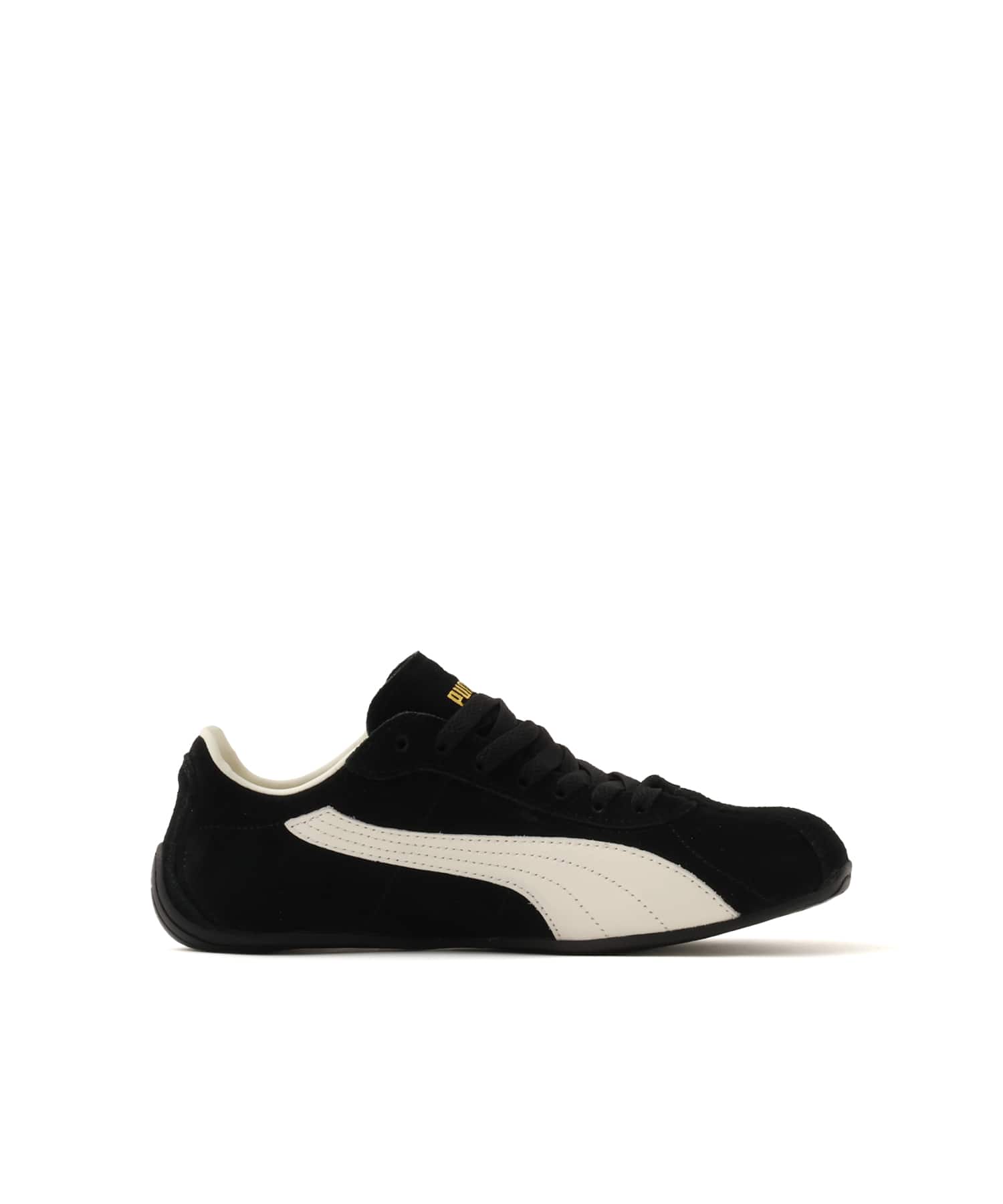 PUMA K-STREET MA SUEDE PUMA BLACK-WARM WHITEの画像