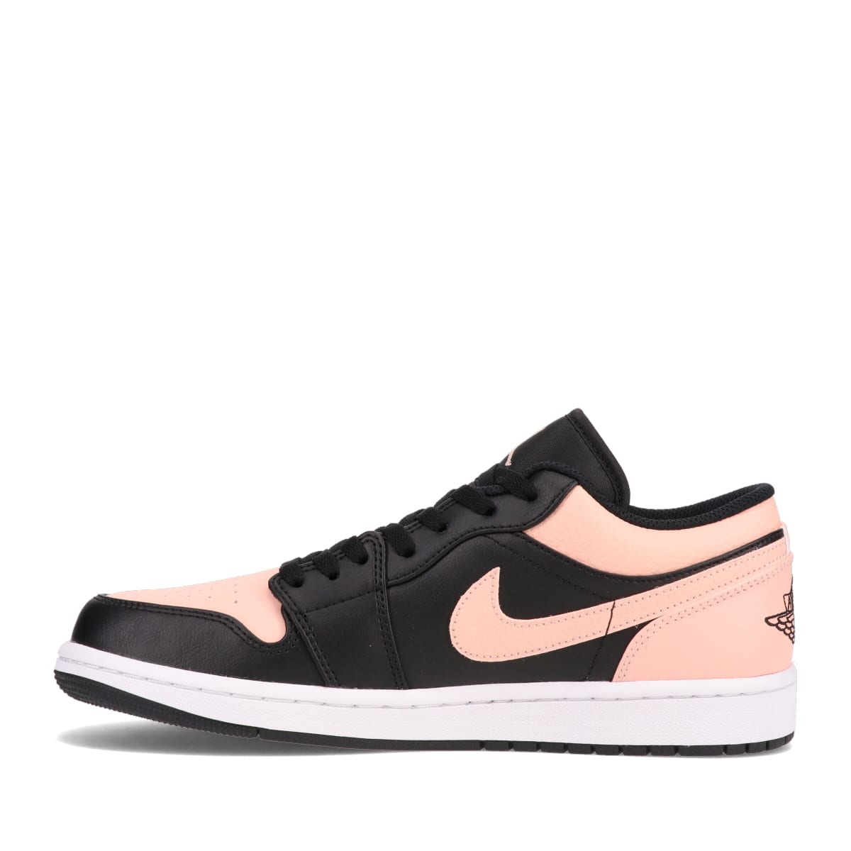 JORDAN BRAND AIR JORDAN 1 LOW BLACK/ARCTIC ORANGE-WHITE 21SU-I