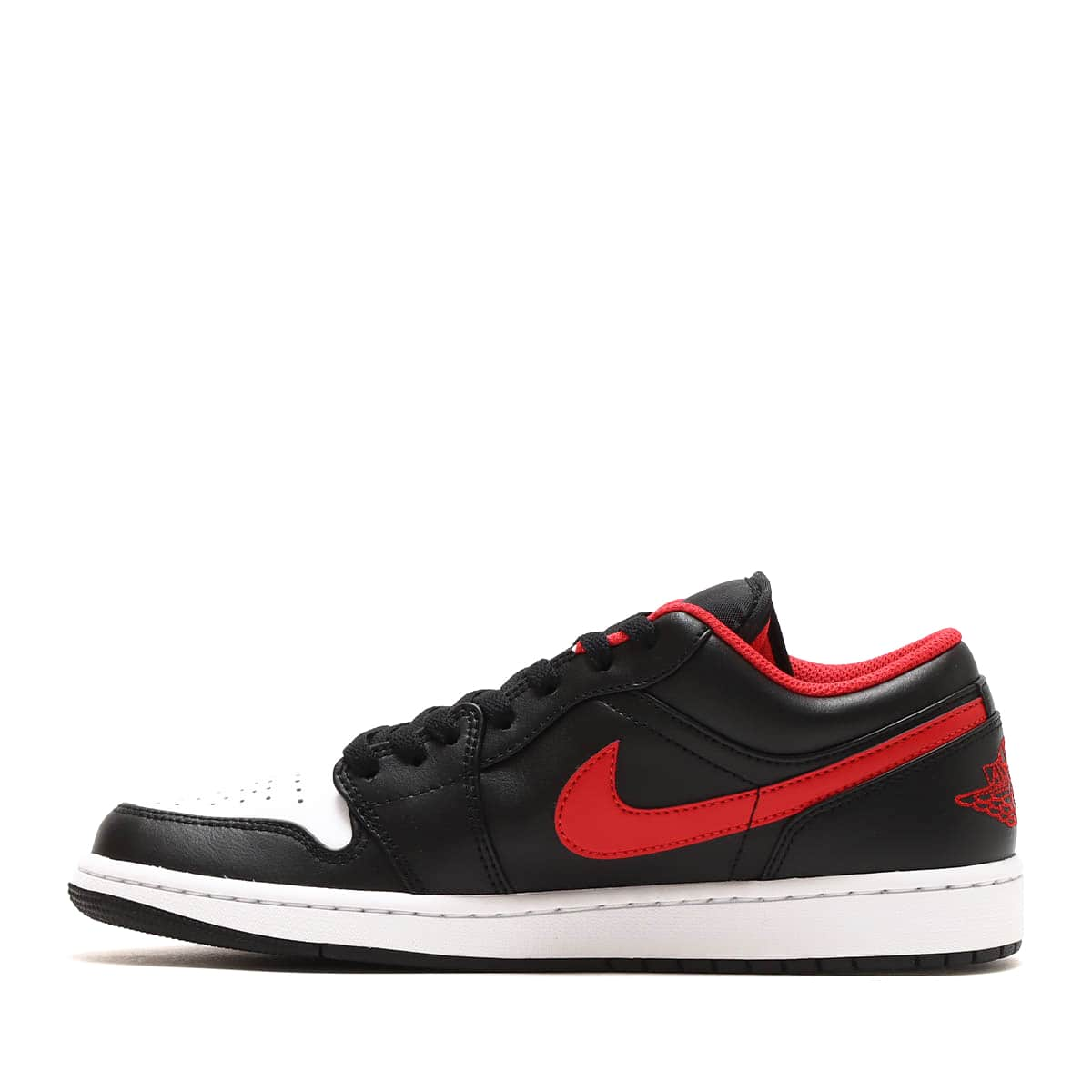 JORDAN BRAND AIR JORDAN 1 LOW BLACK/FIRE RED-WHITE 23SP-I