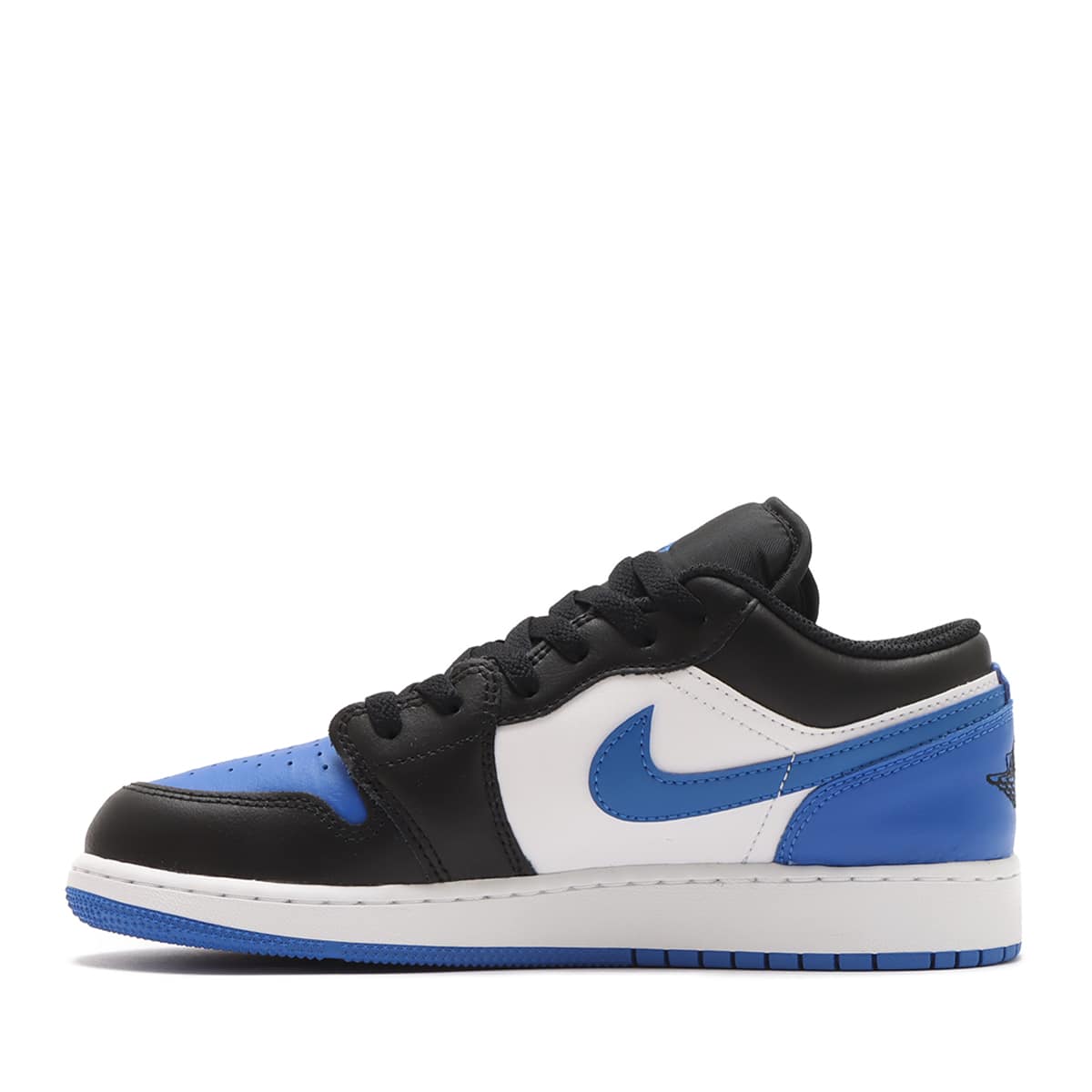 JORDAN BRAND AIR JORDAN 1 LOW GS (WHITE/ROYAL BLUE-BLACK-WHITE) 23HO-I