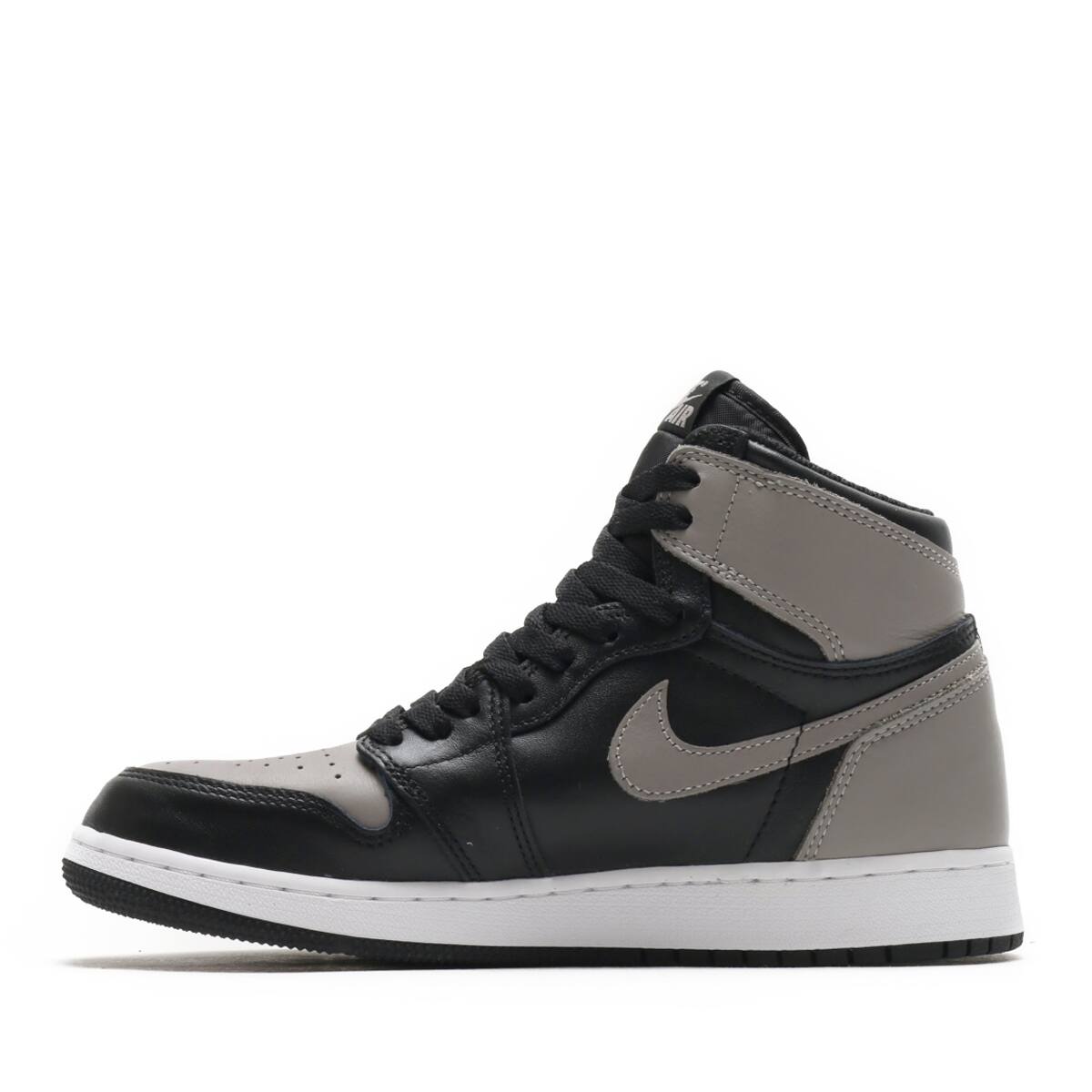 JORDAN BRAND AIR JORDAN 1 RETRO HIGH OG BG BLACK/MEDIUM GREY-WHITE