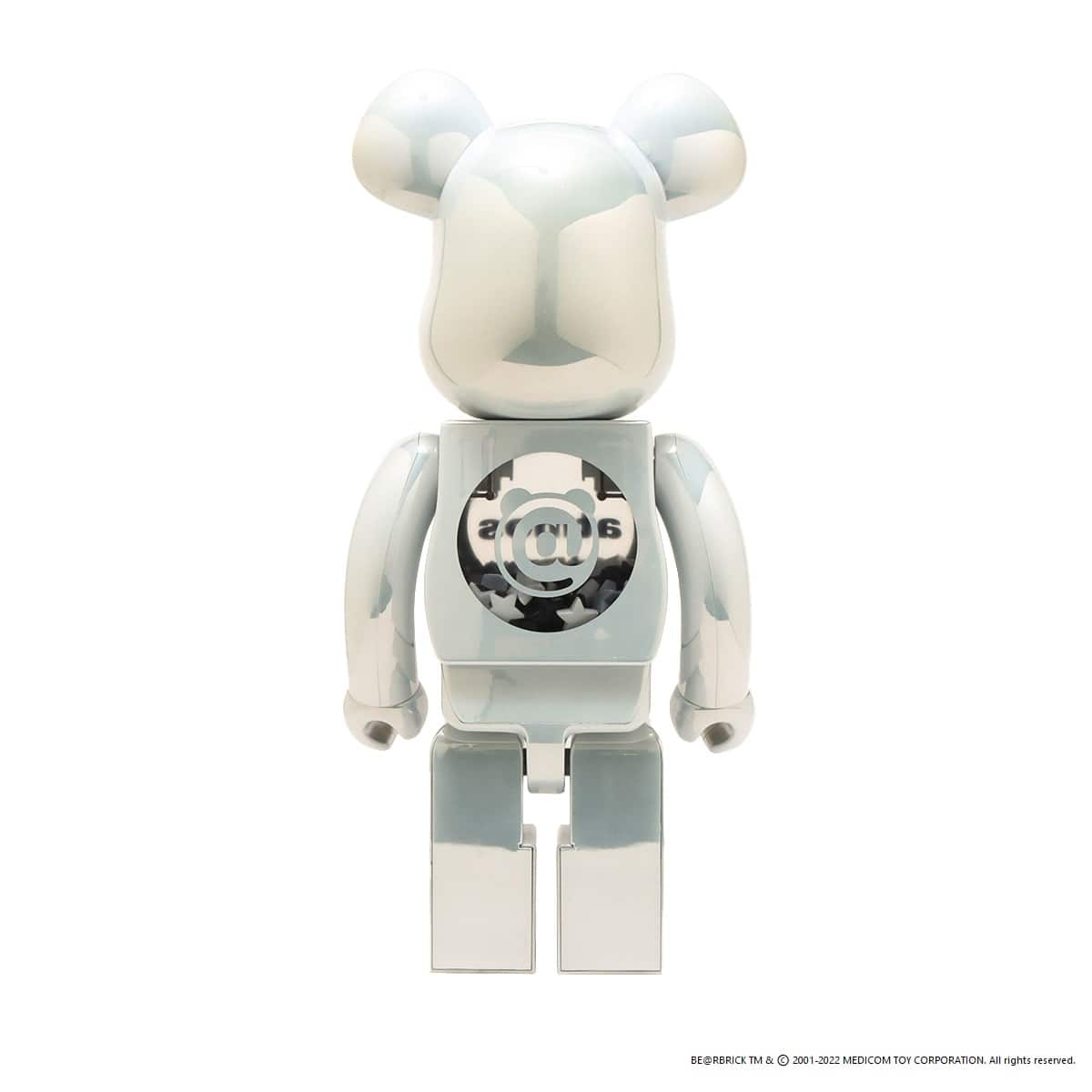 BE@RBRICK MCM WHITE CHROME Ver. 100 400％ - ゲーム・おもちゃ・グッズ