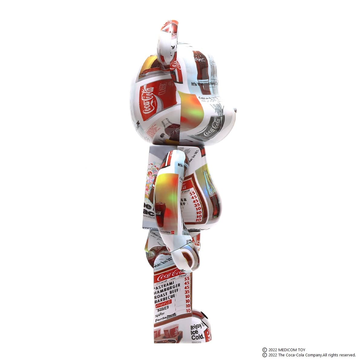 MEDICOM TOY BE@RBRICK atmos × Coca-Cola TYPE-5 1000% 22SS-S