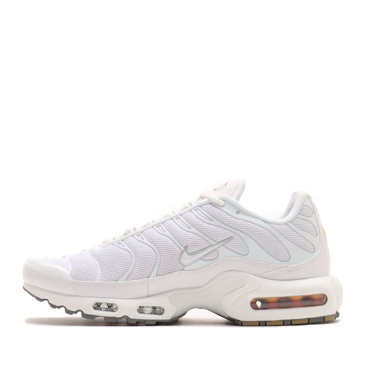 NIKE AIR MAX PLUS WHITE WHITE BLACK COOL GREY 24SP I