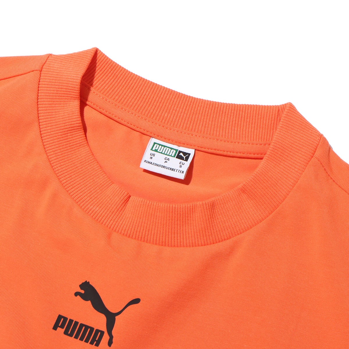 PUMA DARE TO CROPPED SLIM TEE HOT HEAT 23FA-I