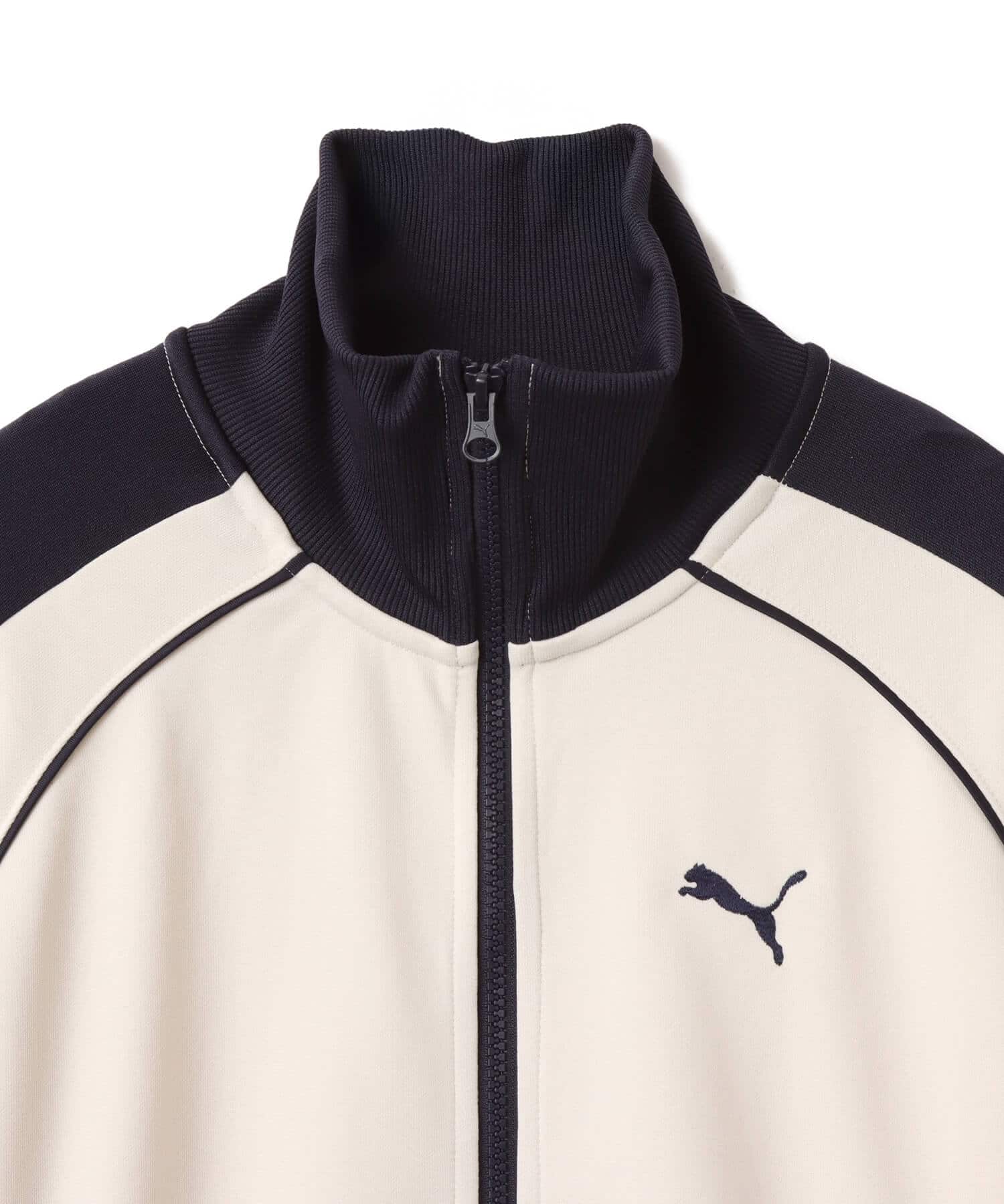 PUMA T7 TRACK JACKET JP ALPINE SNOW-NEW NAVYの画像