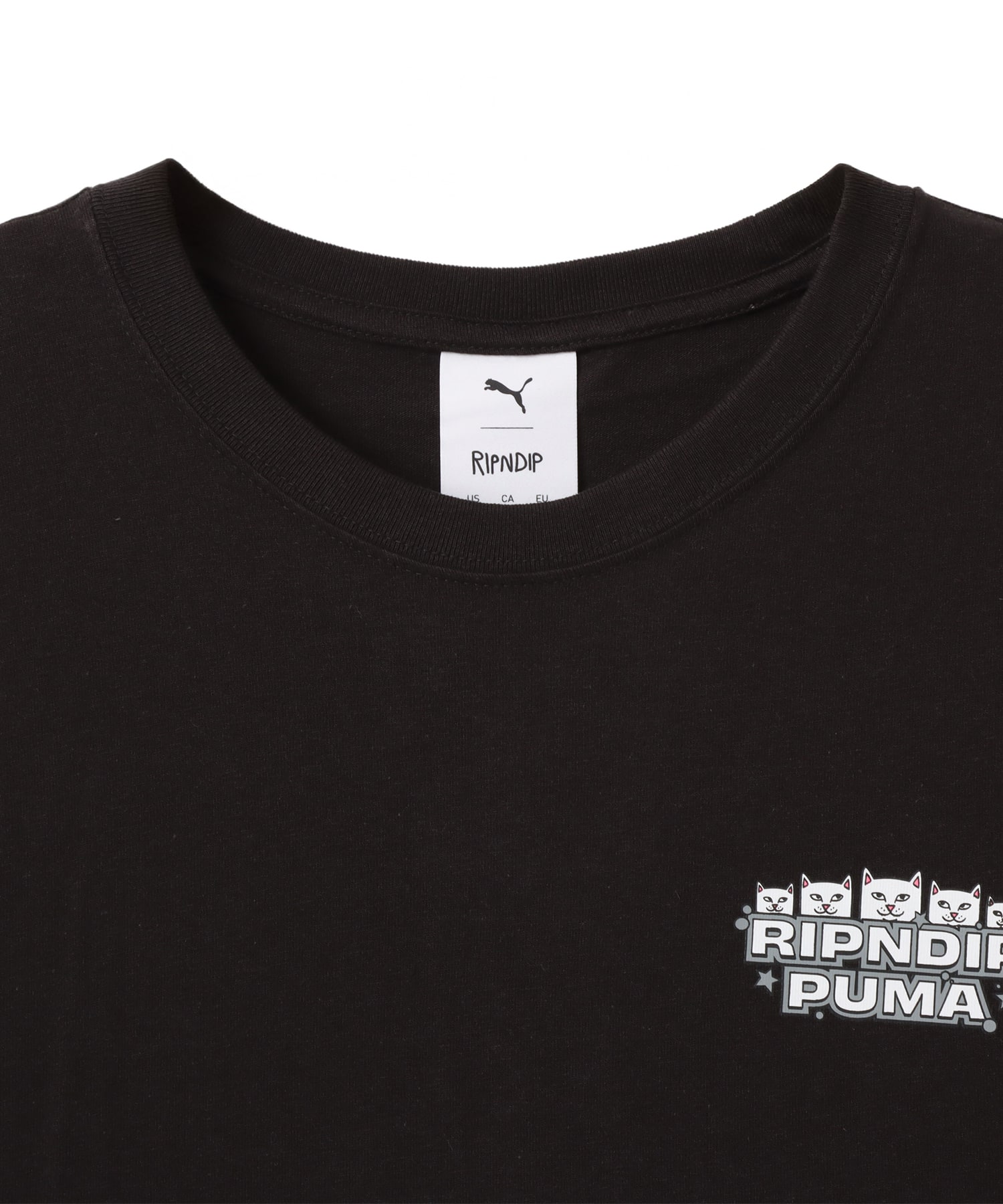 PUMA PUMA x RIPNDIP BOXY GRAPHIC TEE PUMA BLACKの画像