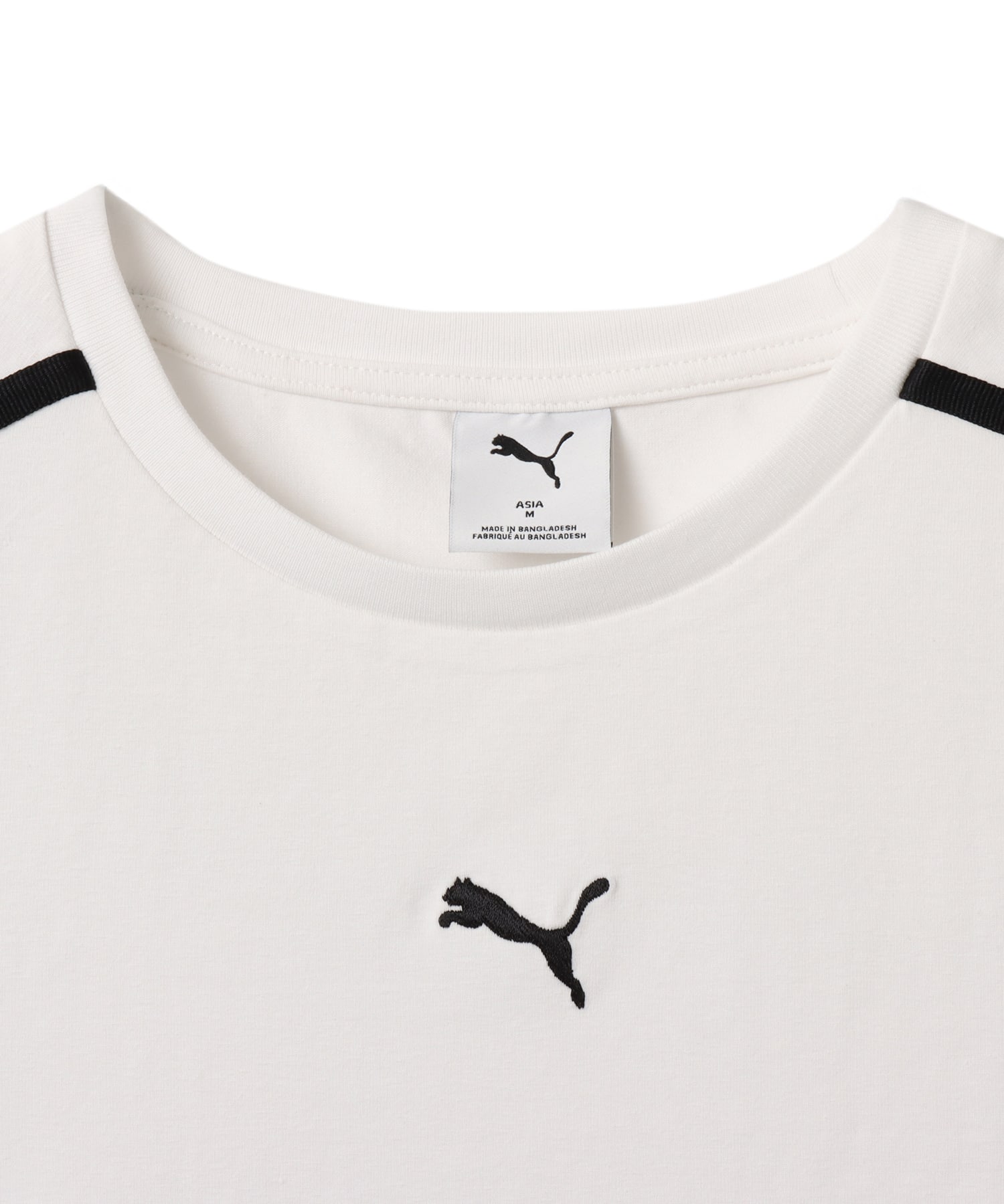 PUMA T7 MODERN DELIGHT SLIM SHORT TSHIRT PUMA WHITEの画像