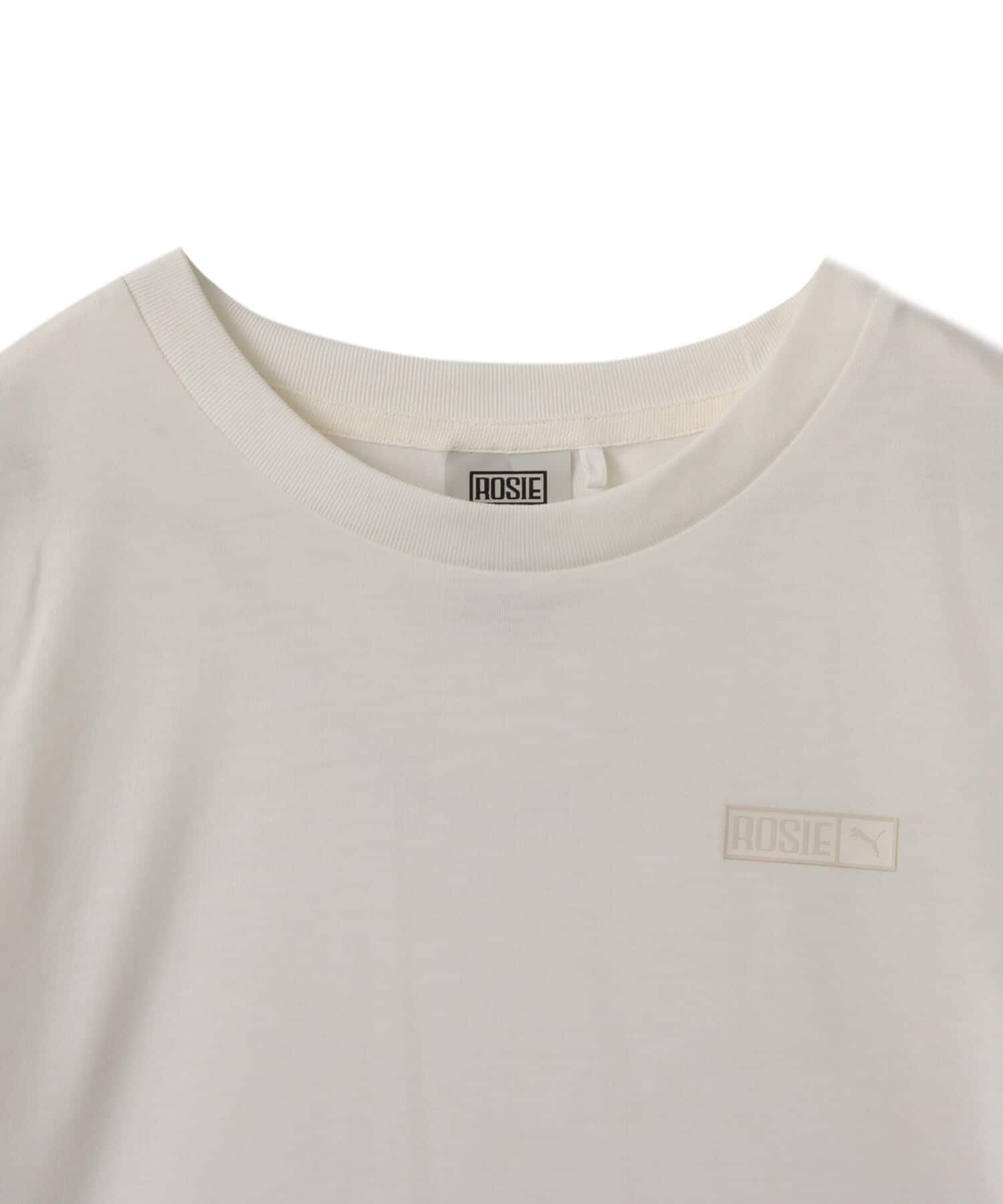 PUMA PUMA x ROSE SLIM LONGSLEEVE TEE WARM WHITEの画像