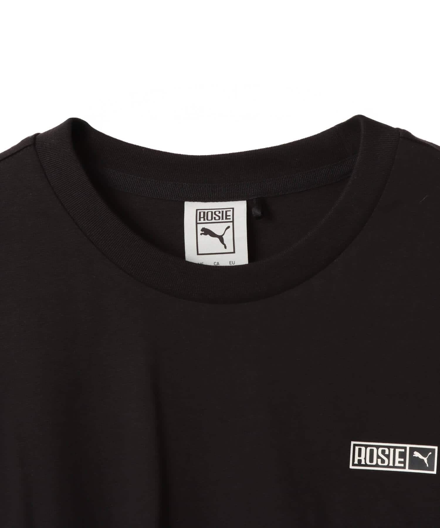PUMA PUMA x ROSE RELAXED TEE PUMA BLACKの画像