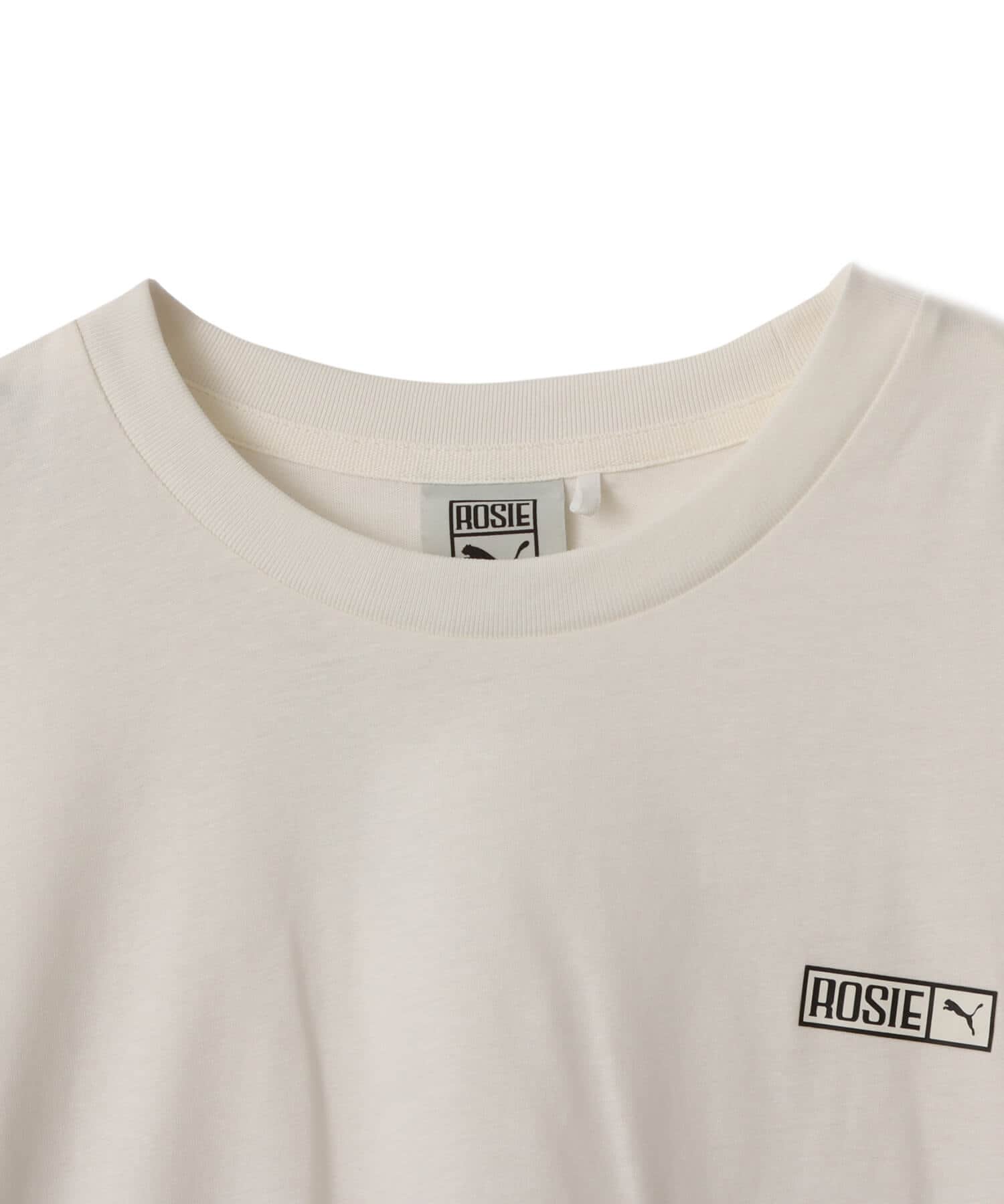 PUMA PUMA x ROSE RELAXED TEE WARM WHITEの画像