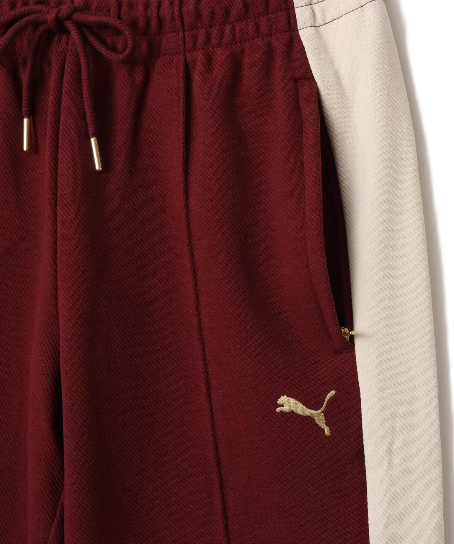 PUMA T7 FLARED PANTS RUBY SHIMMERの画像