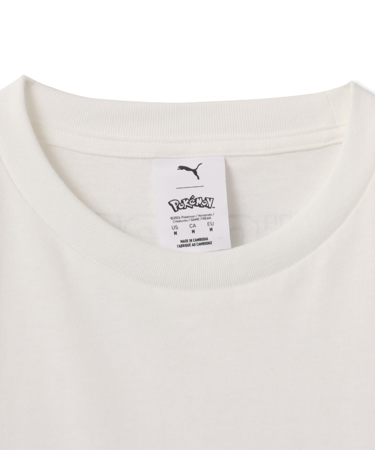PUMA PUMA X POKEMON RELAXED GRAPHIC TEE PUMA WHITEの画像