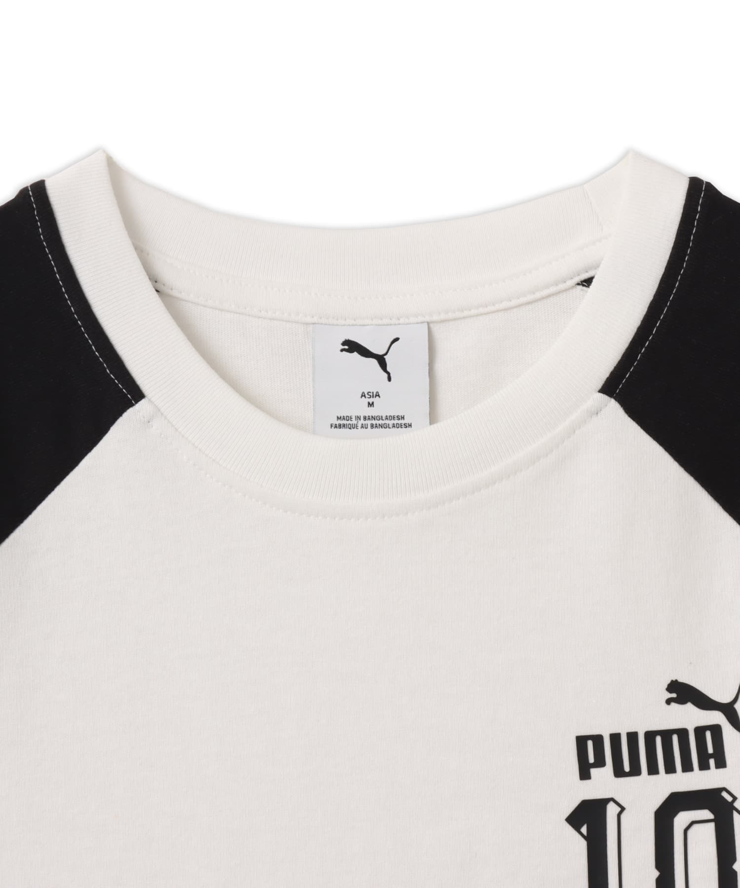PUMA FUTURE.PUMA.ARCHIVE SLIM SHORT RINGER TEE PUMA WHITEの画像