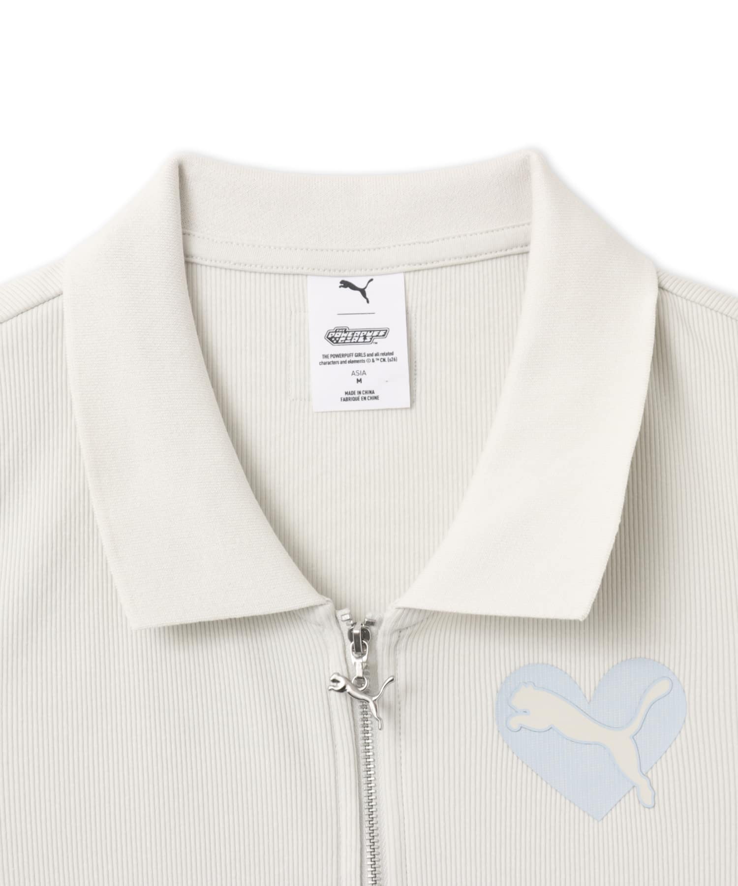 PUMA POWERPUFFGIRLS RIB POLO W SEDATE GRAYの画像