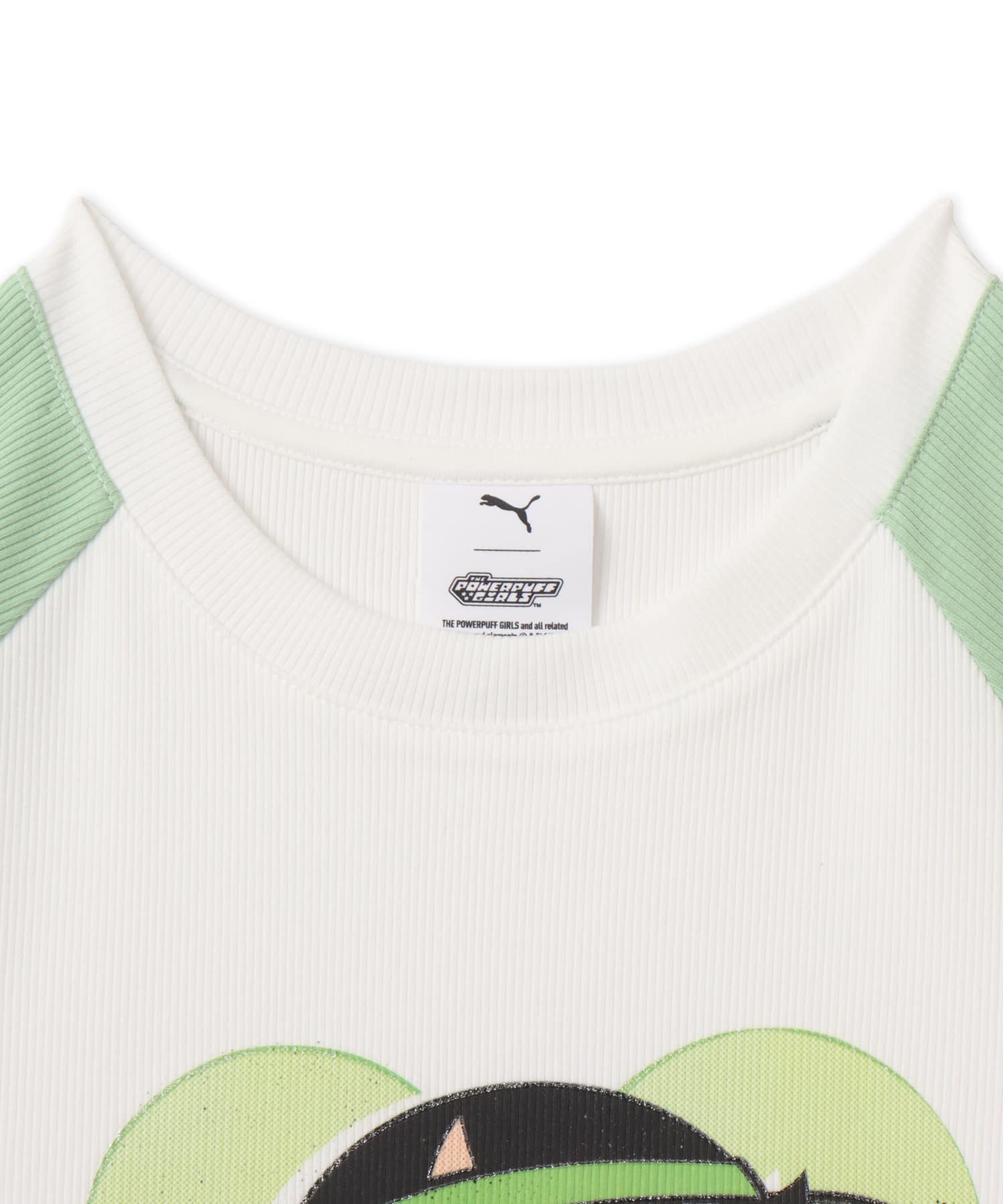 PUMA POWERPUFFGIRLS SS TEE REGLAN W PUMA WHITEの画像