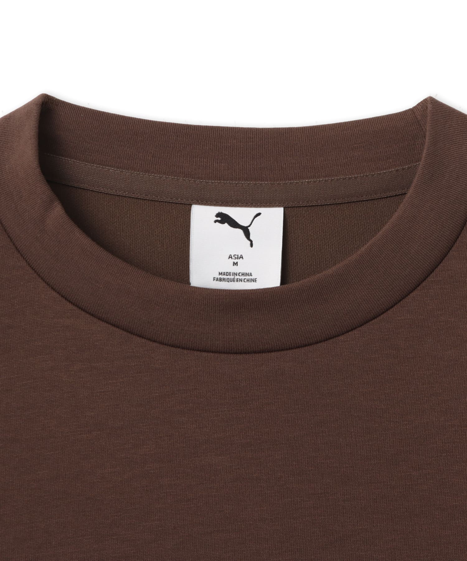 PUMA OVERSIZED LS TEE CHOCOLATEの画像