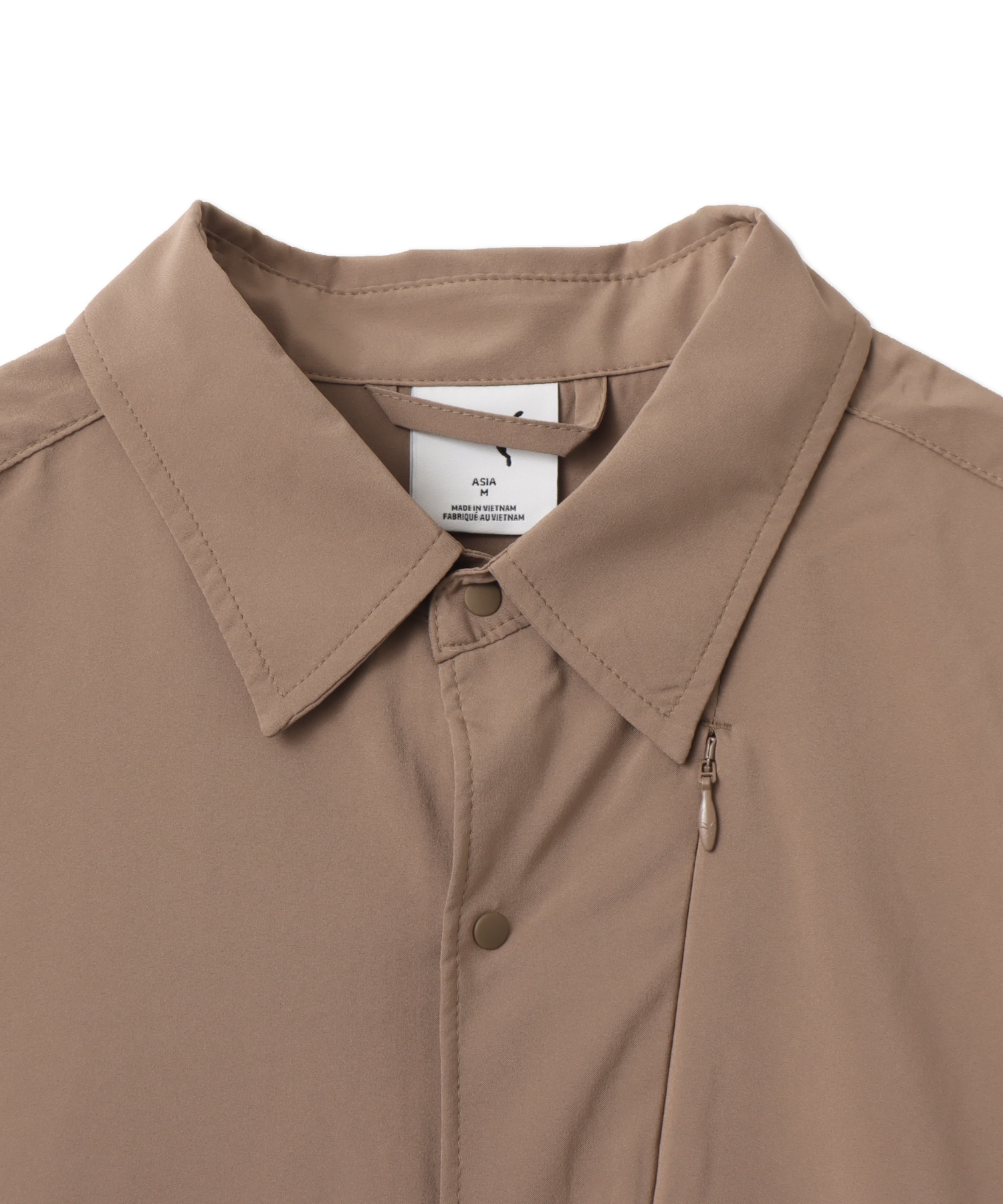 PUMA OVERSIZED LS SHIRT TOTALLY TAUPEの画像