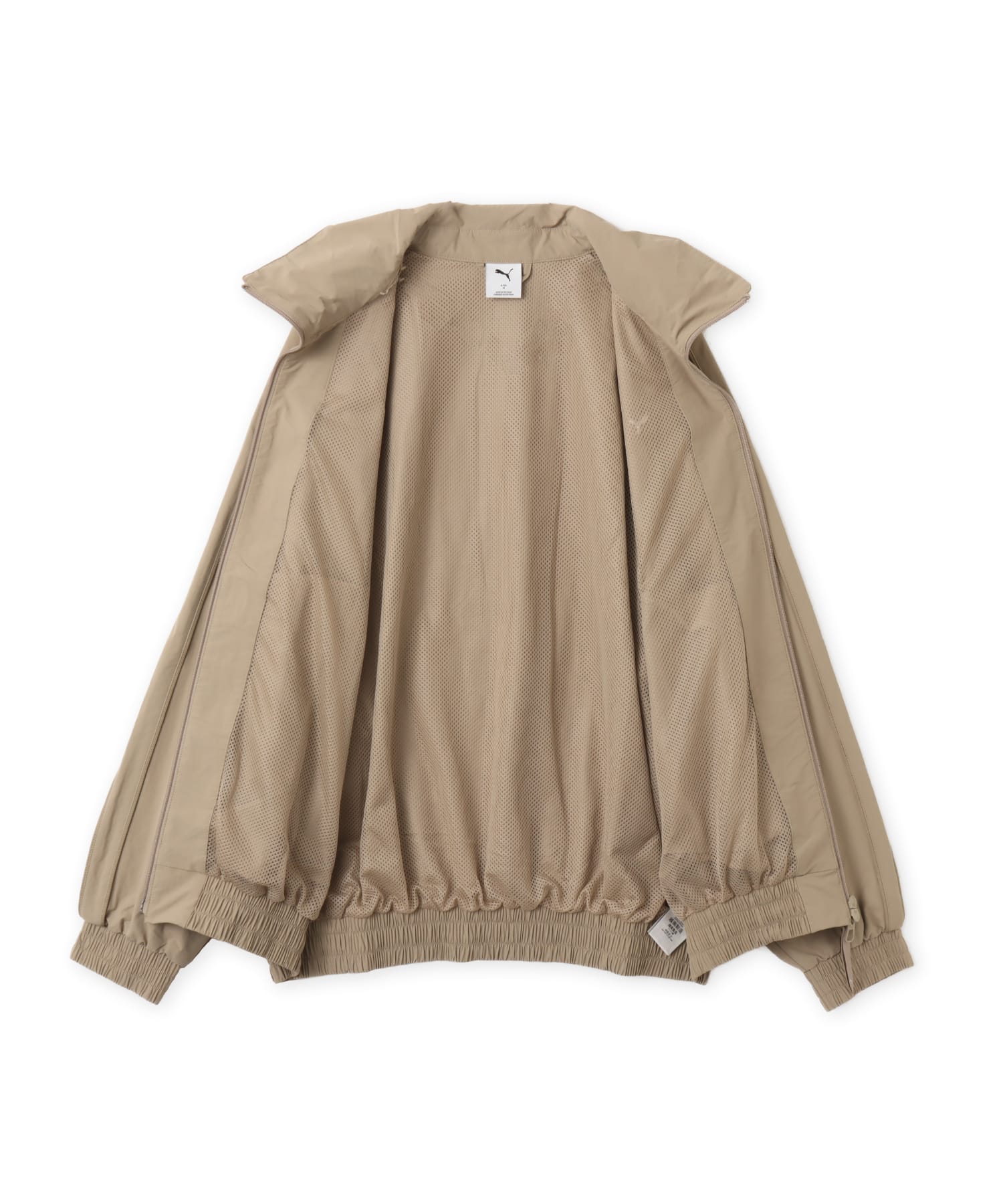 PUMA STAND COLLAR JACKET ICE COFFEEの画像