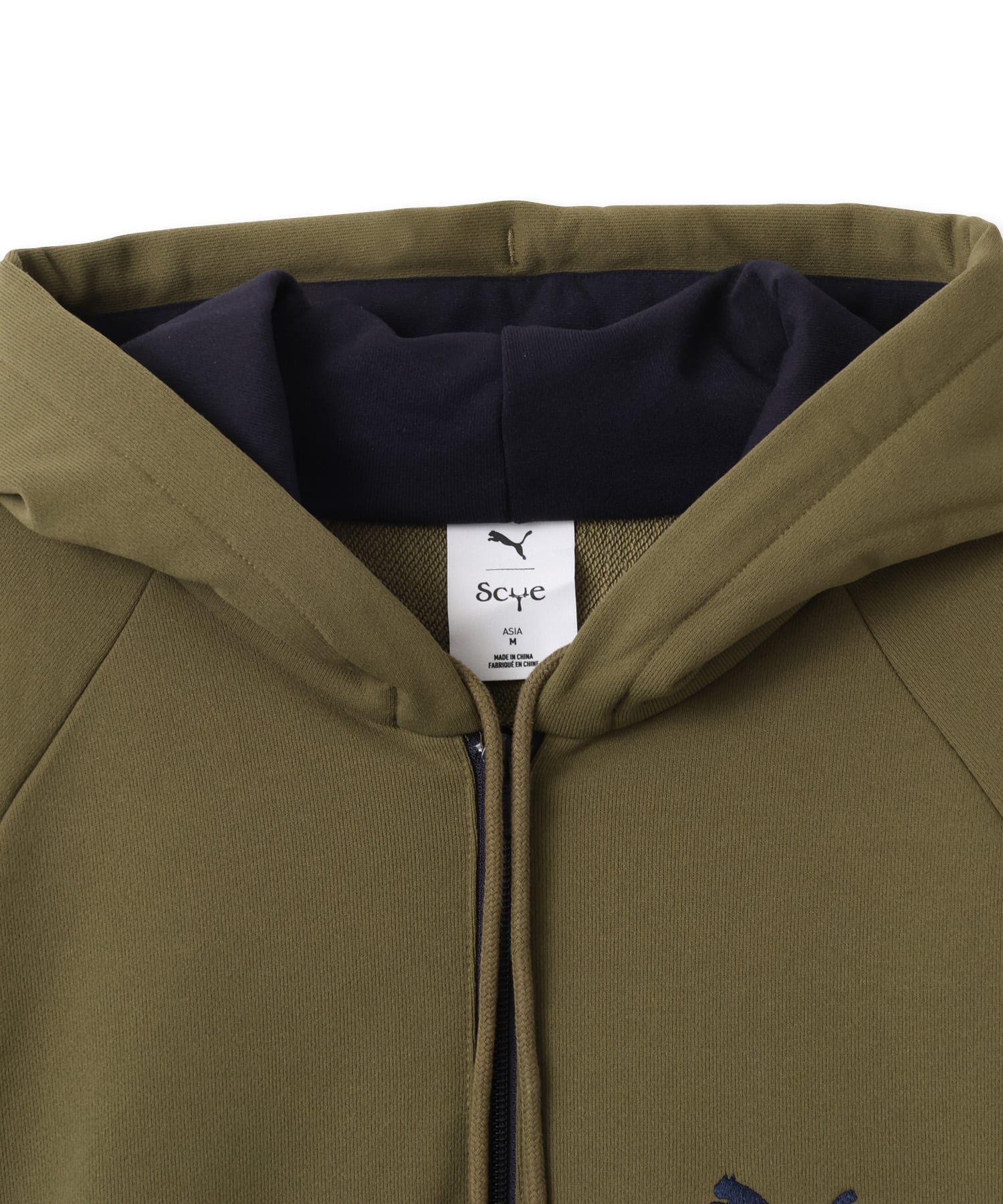PUMA X SCYE HOODIE PUMA OLIVEの画像