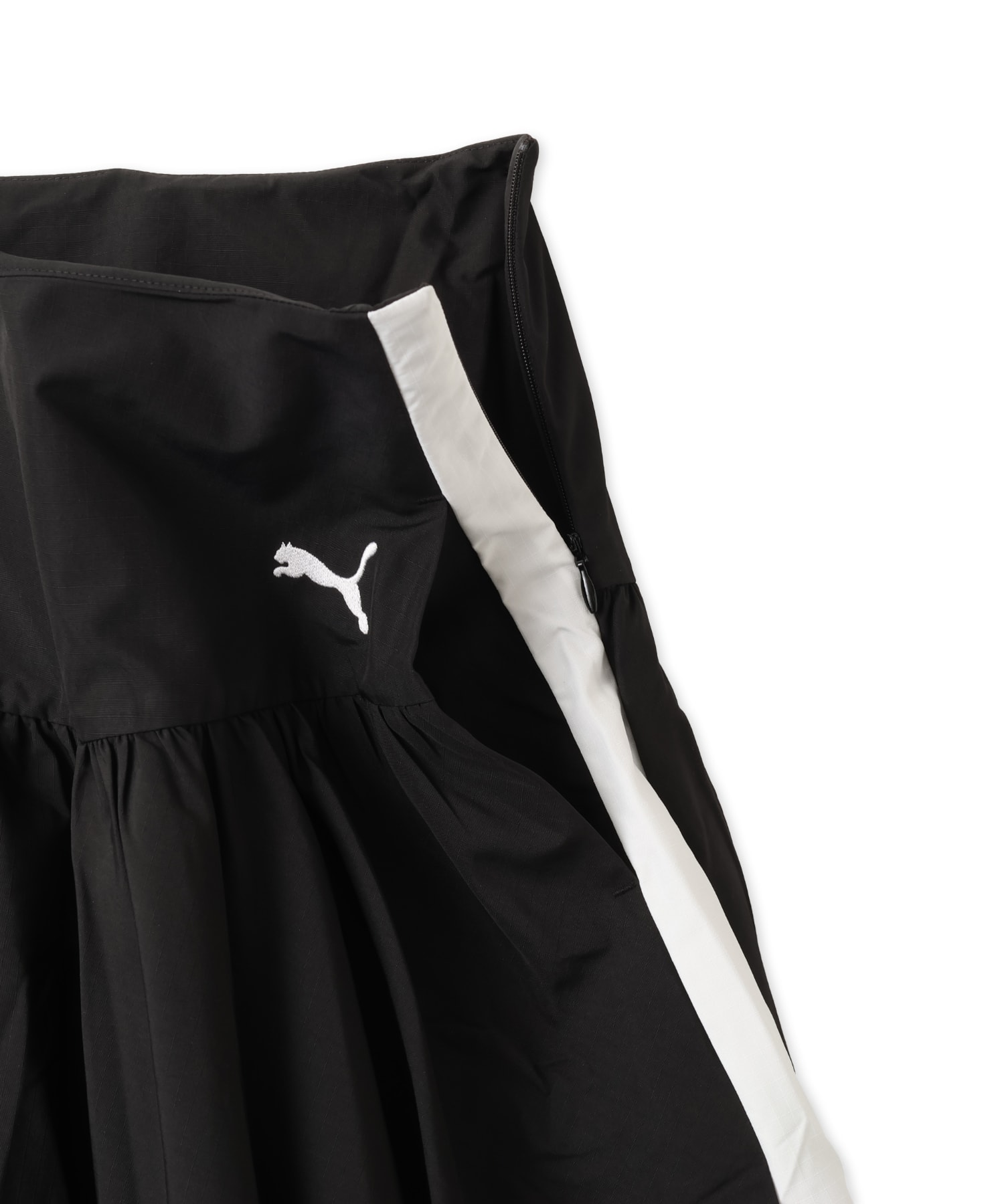 PUMA T7 BALLOON WOVEN MIDI SKIRT PUMA BLACKの画像