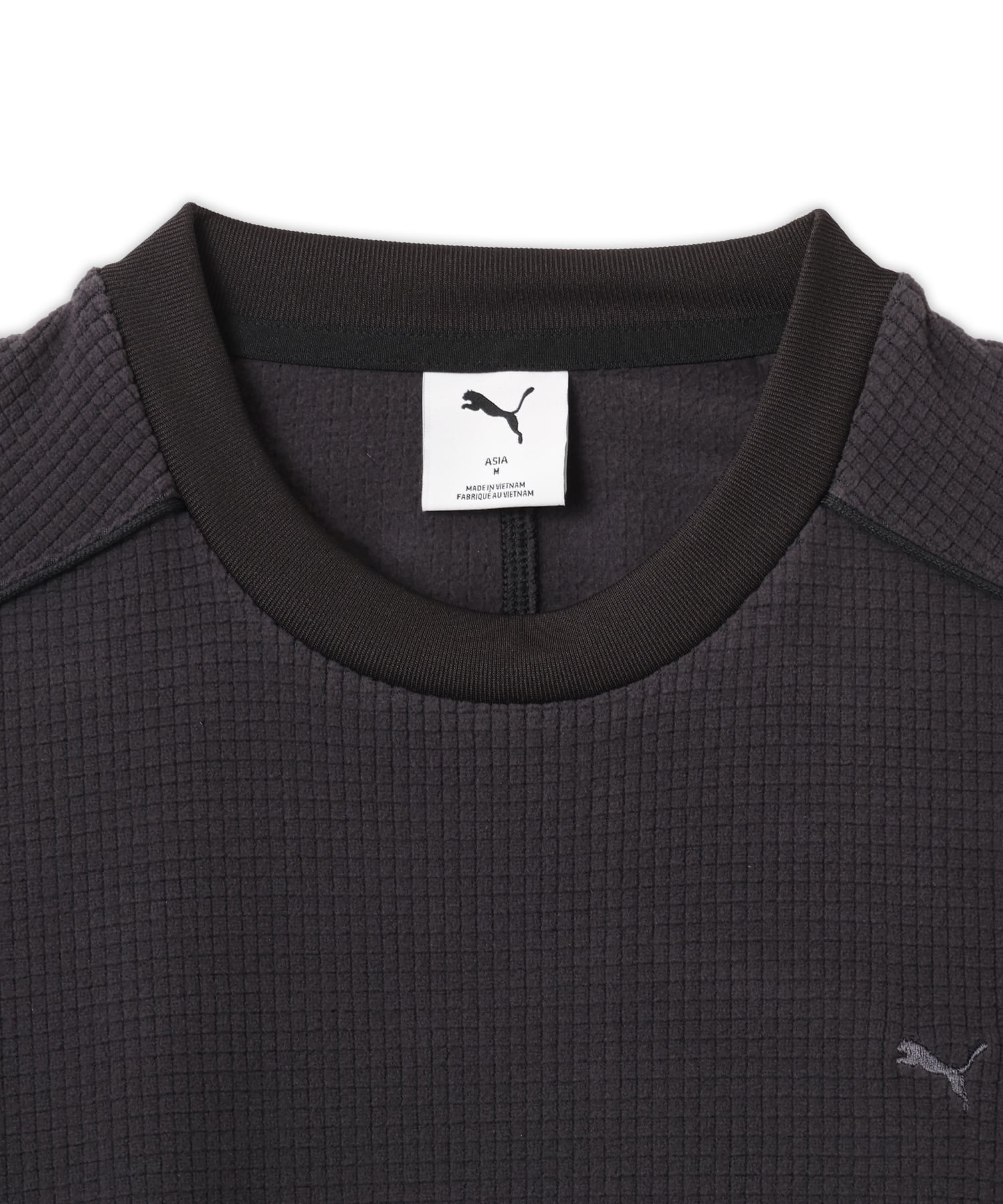 PUMA FLEECE OVERHEAD PUMA BLACKの画像