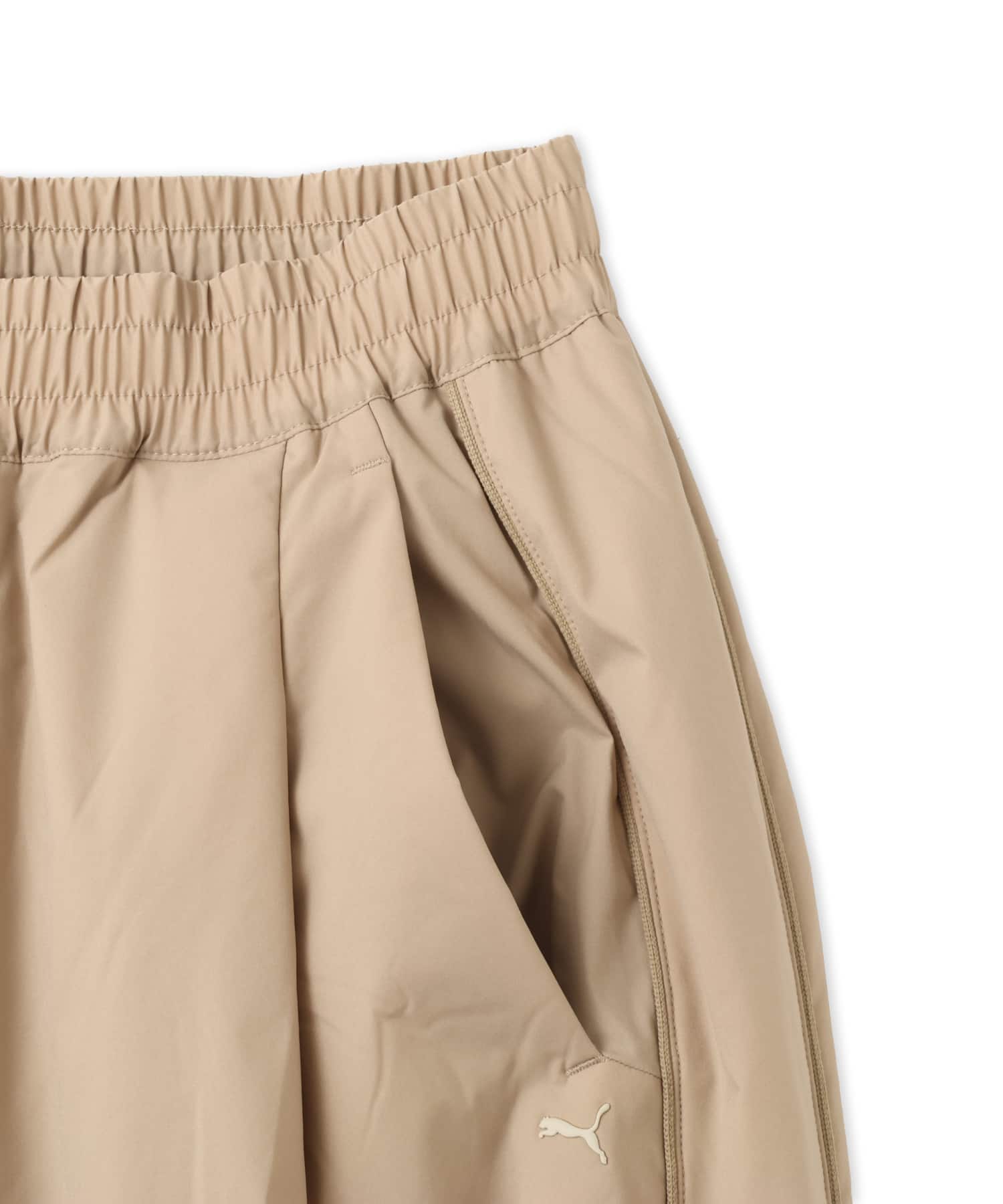 PUMA MATT TAFFETA THIN PADDED PANTS ICE COFFEEの画像
