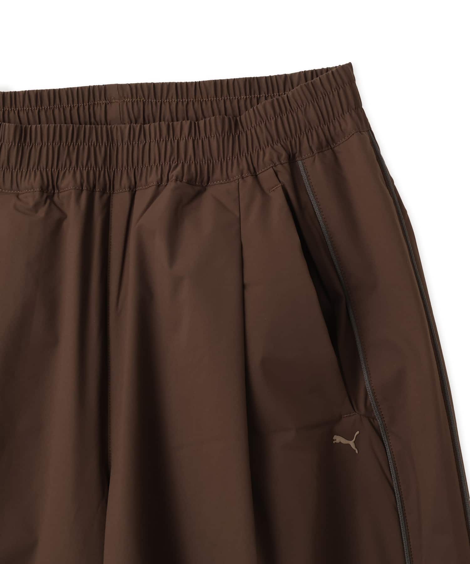 PUMA MATT TAFFETA THIN PADDED PANTS CHOCOLATEの画像