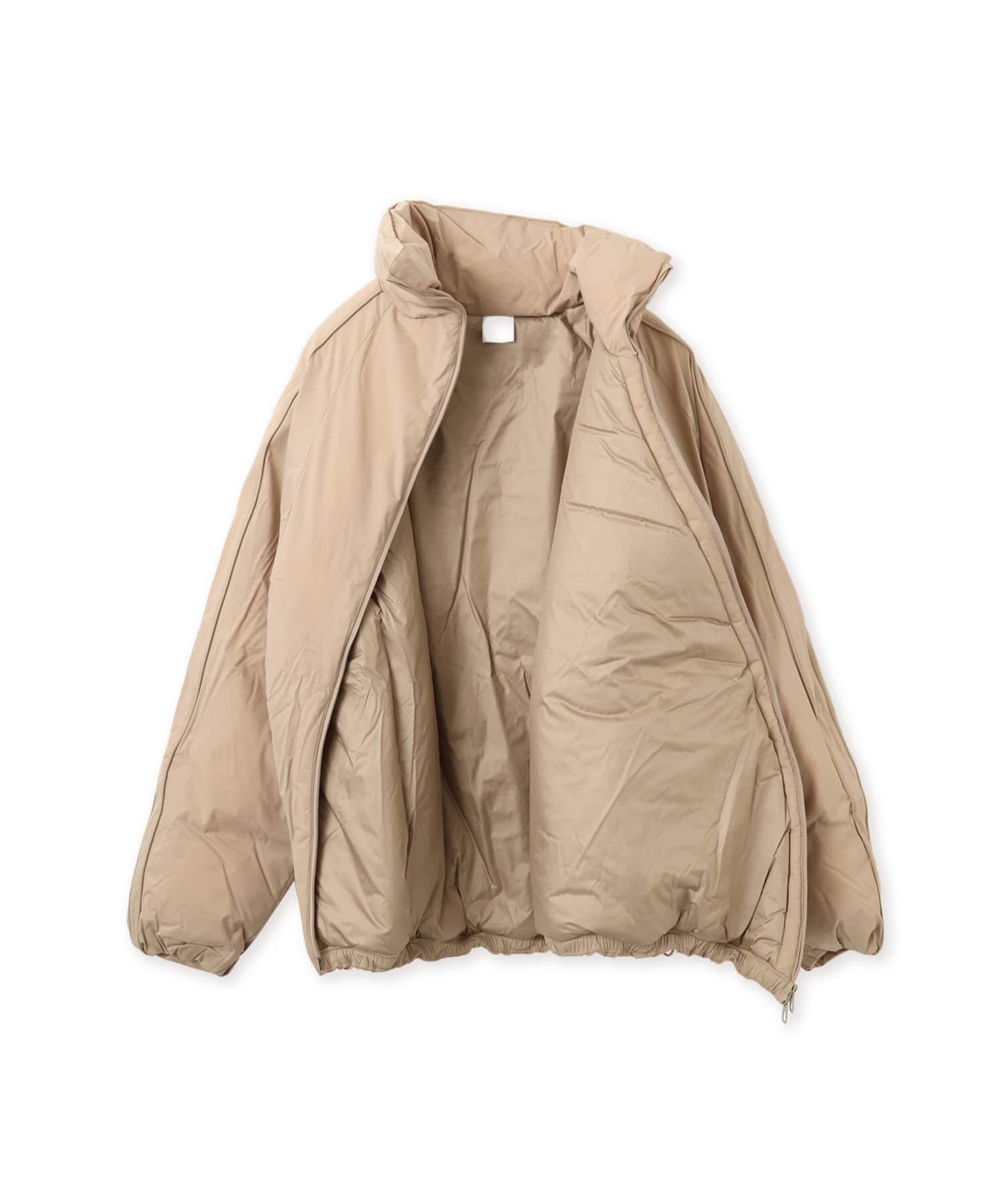 PUMA MATT TAFFETA PADDED JACKET ICE COFFEEの画像