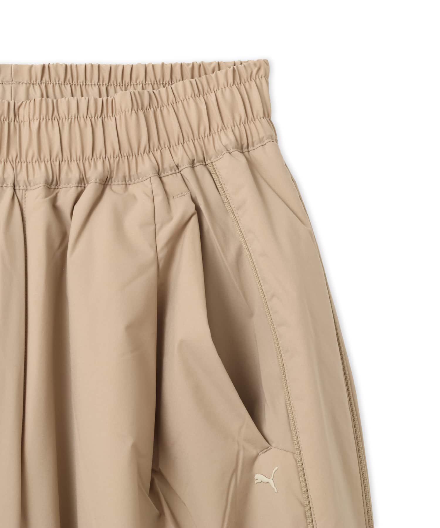 PUMA MATT TAFFETA THIN PADDED PANTS WS ICE COFFEEの画像