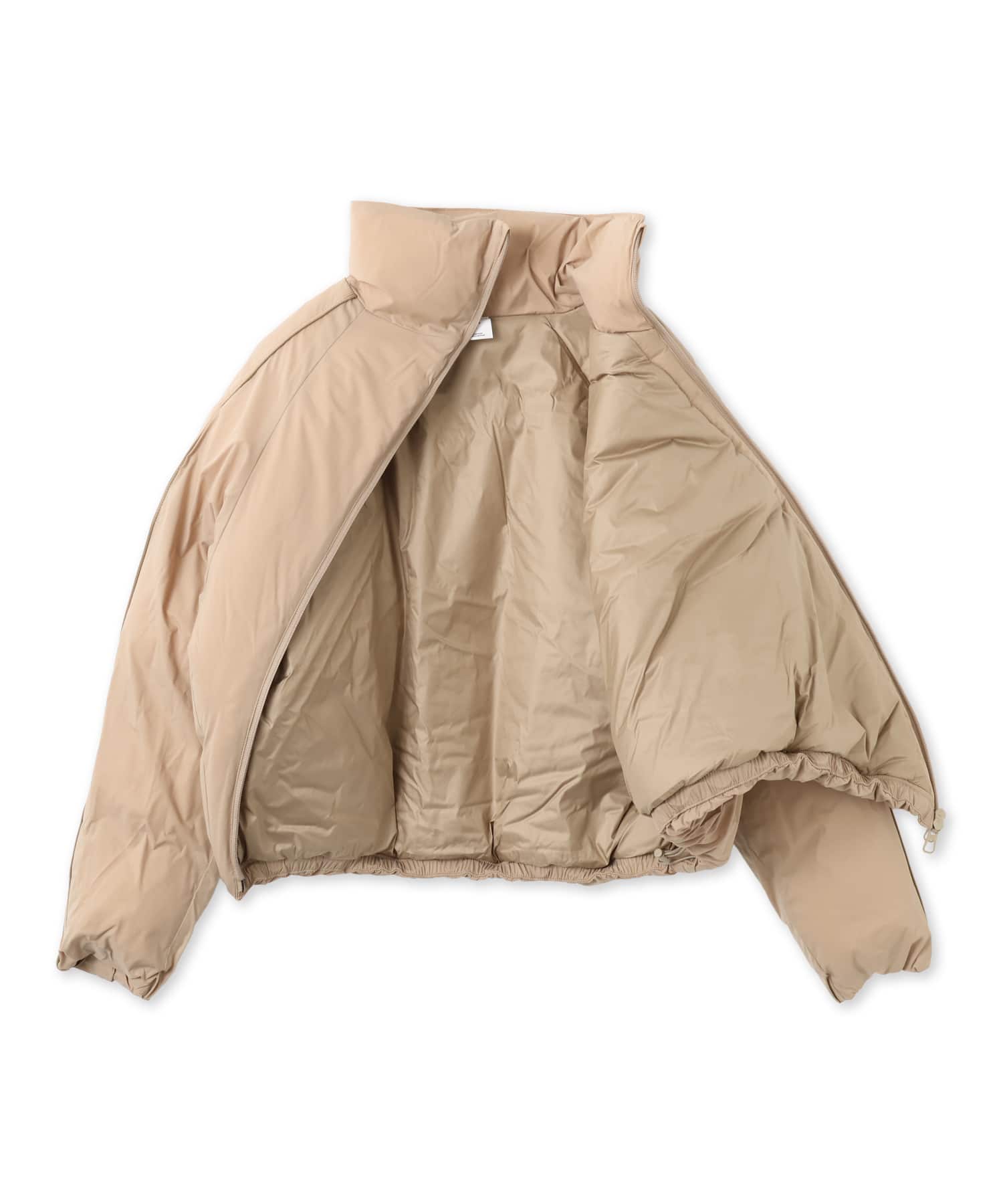 PUMA MATT TAFFETA PADDED JACKET WS ICE COFFEEの画像